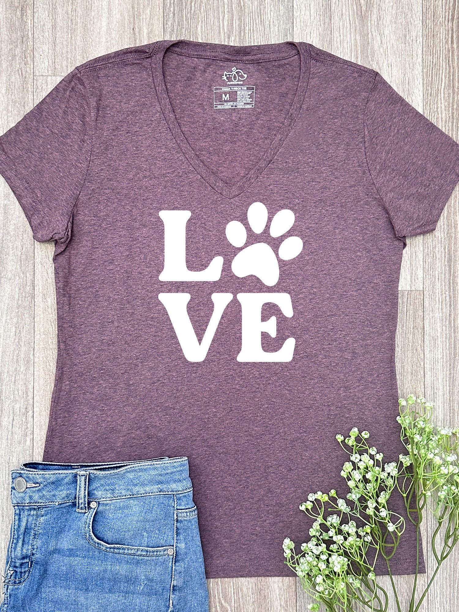 LOVE Emma V-Neck Tee