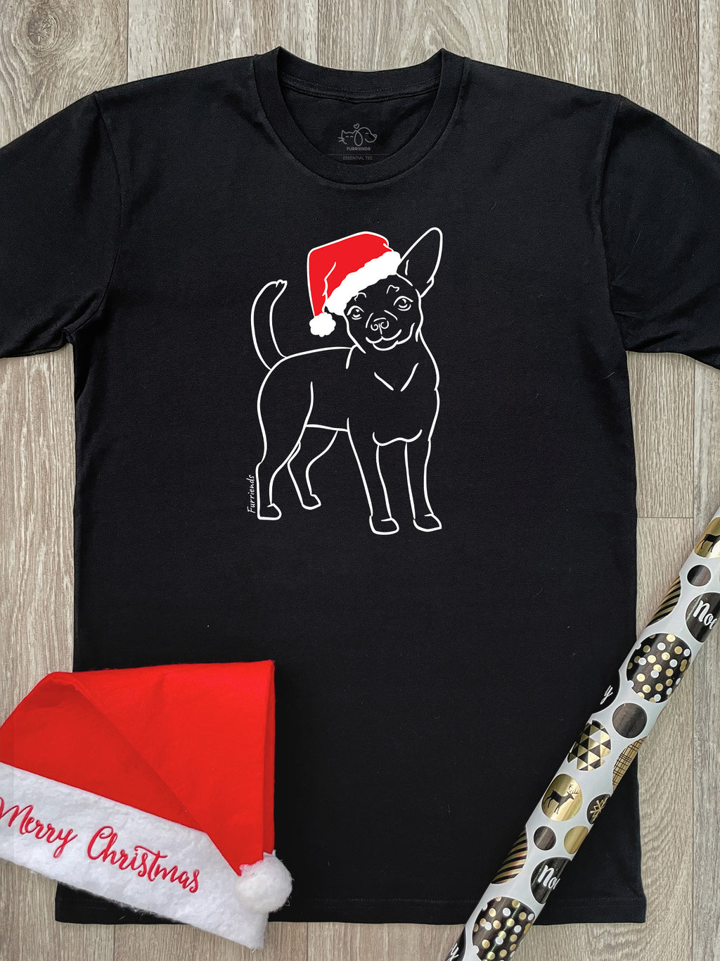 Chihuahua Christmas Edition Essential Unisex Tee
