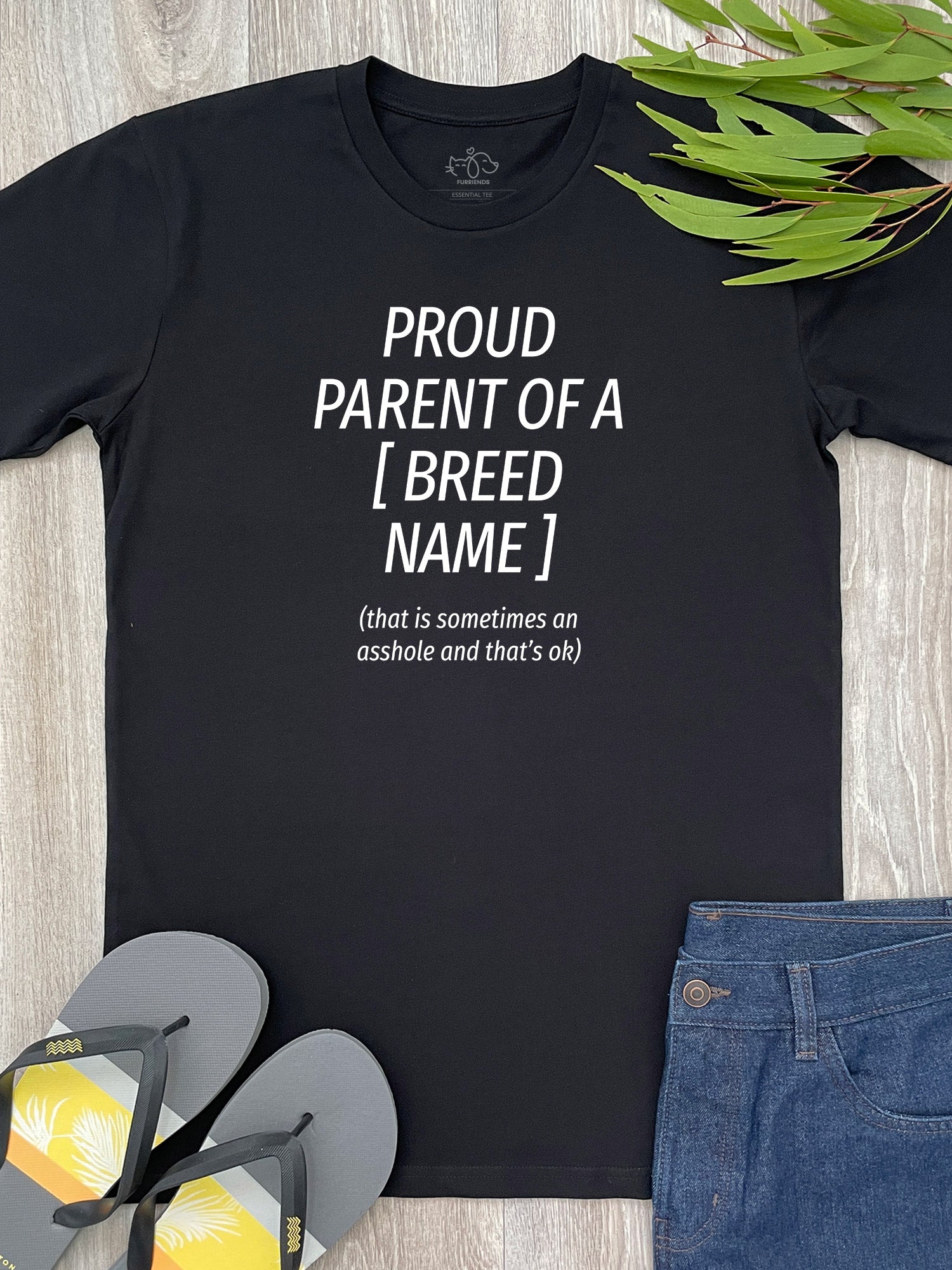 Proud Parent Customisable Essential Unisex Tee