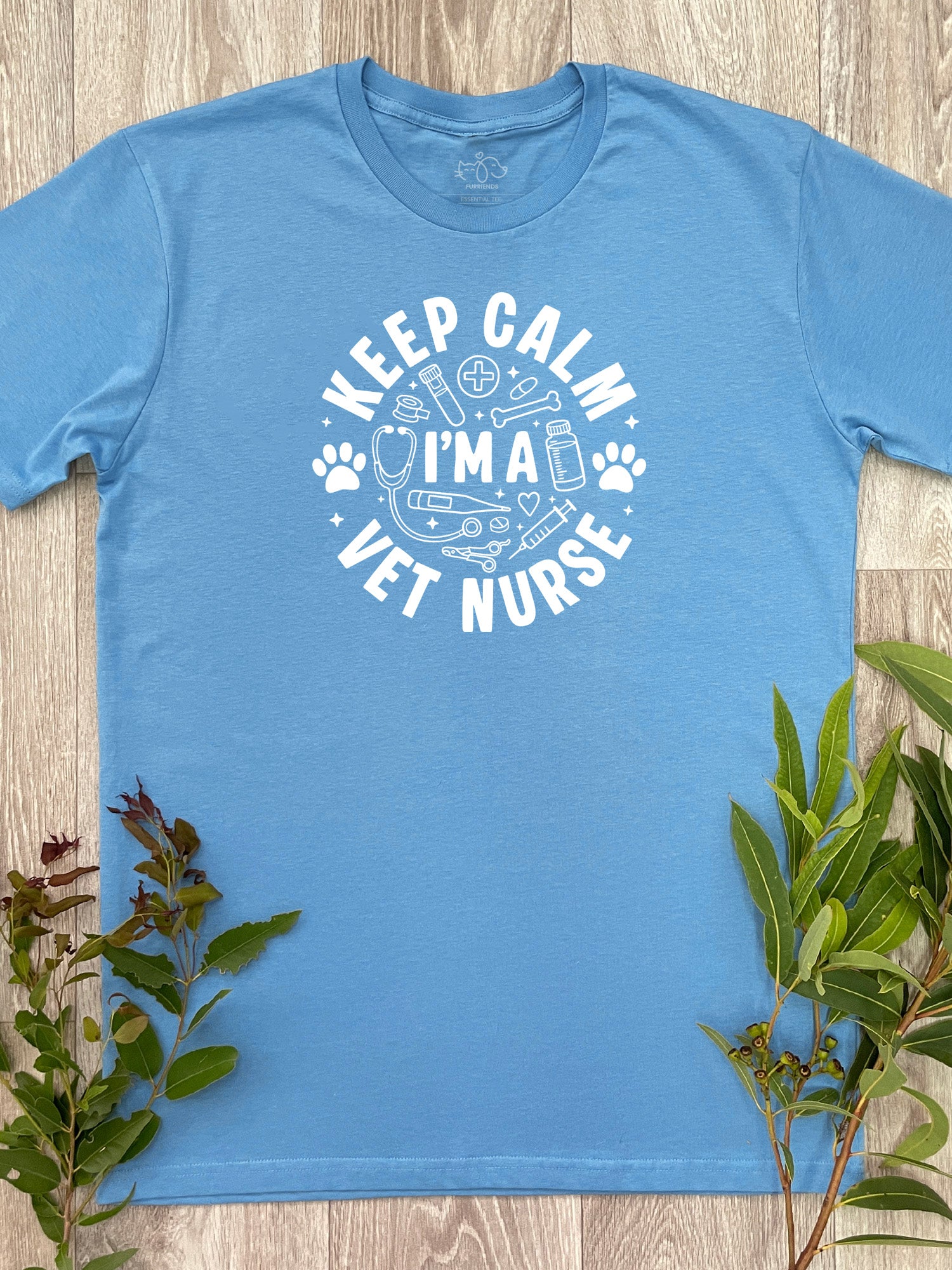 Keep Calm I'm A Vet Nurse Essential Unisex Tee