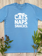 Cats. Naps. Snacks. Essential Unisex Tee