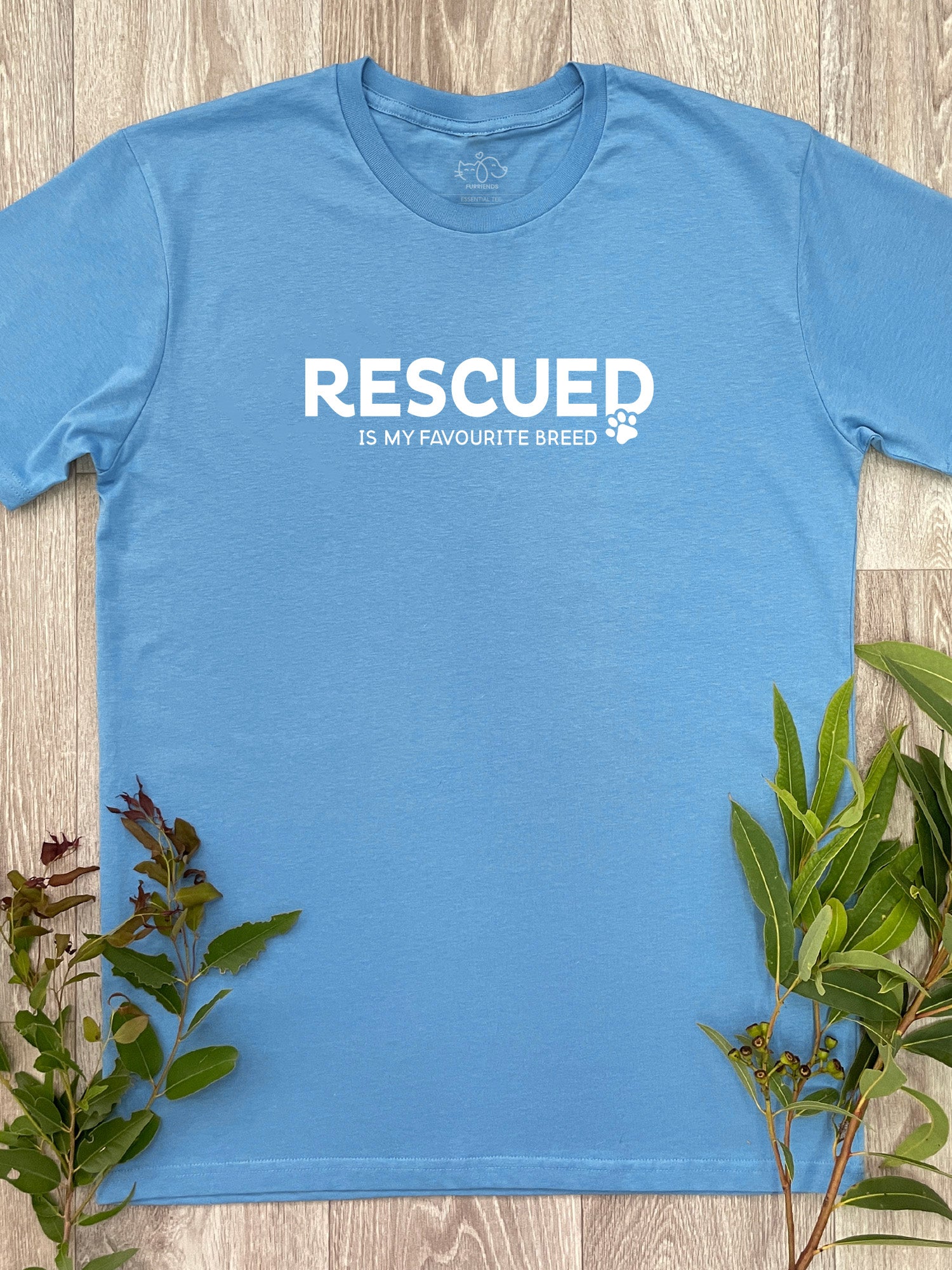 Rescued Is My Favourite Breed Essential Unisex Tee