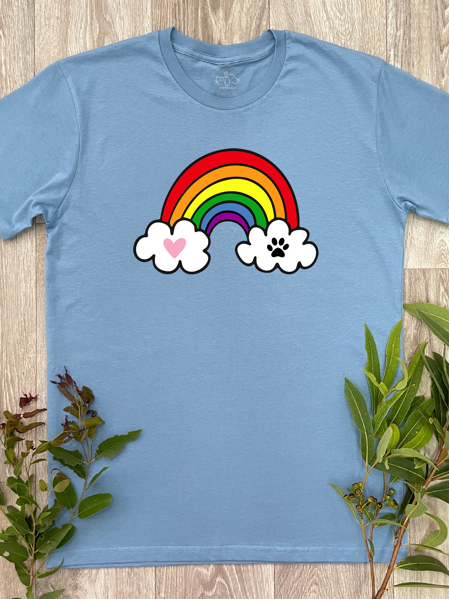 Rainbow Bridge Essential Unisex Tee - Customisable