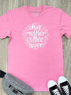 Dog Mother Coffee Lover Essential Unisex Tee