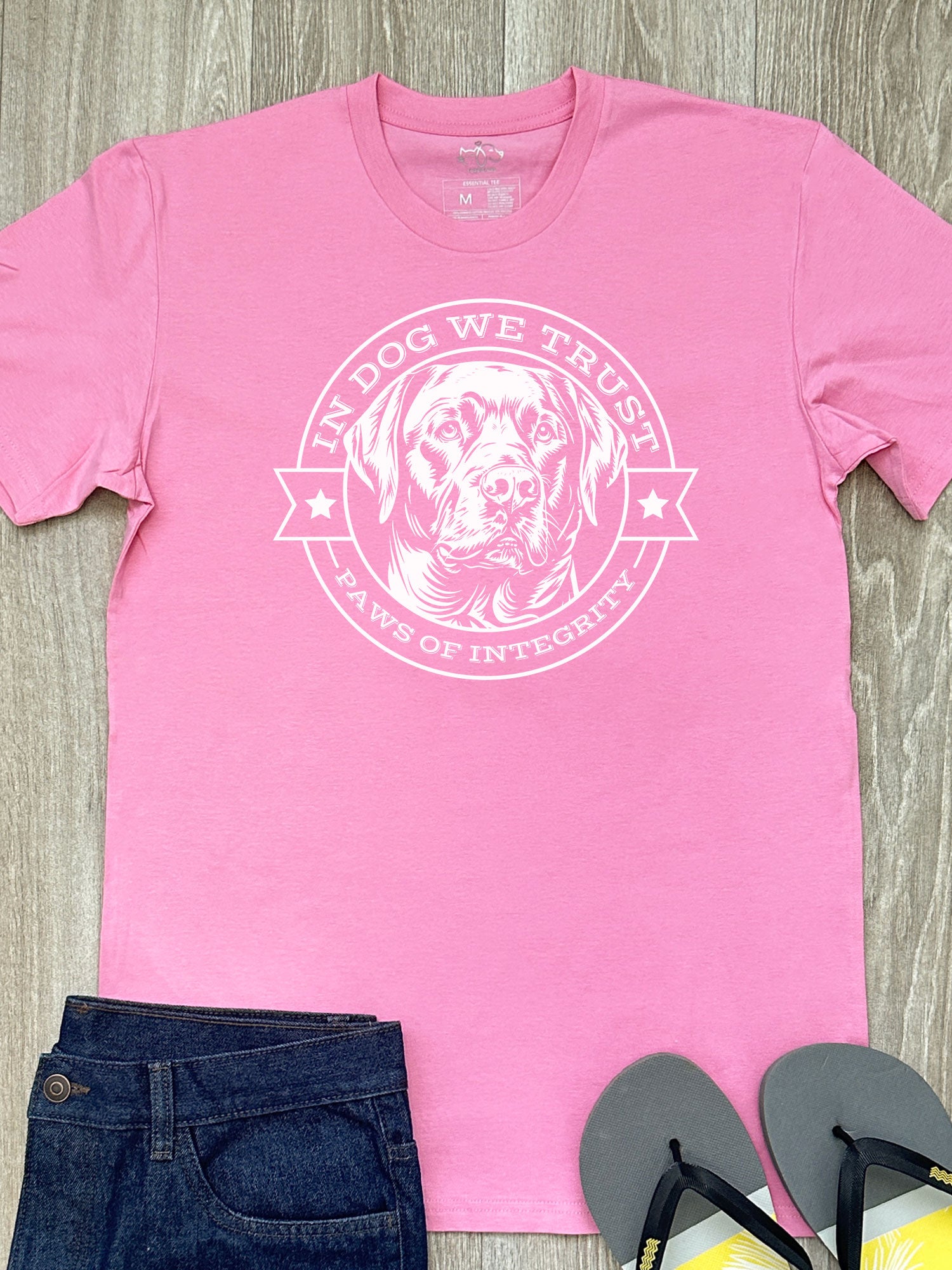 In Dog We Trust Essential Unisex Tee