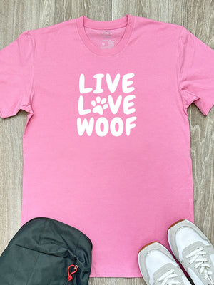 Live Love Woof Essential Unisex Tee