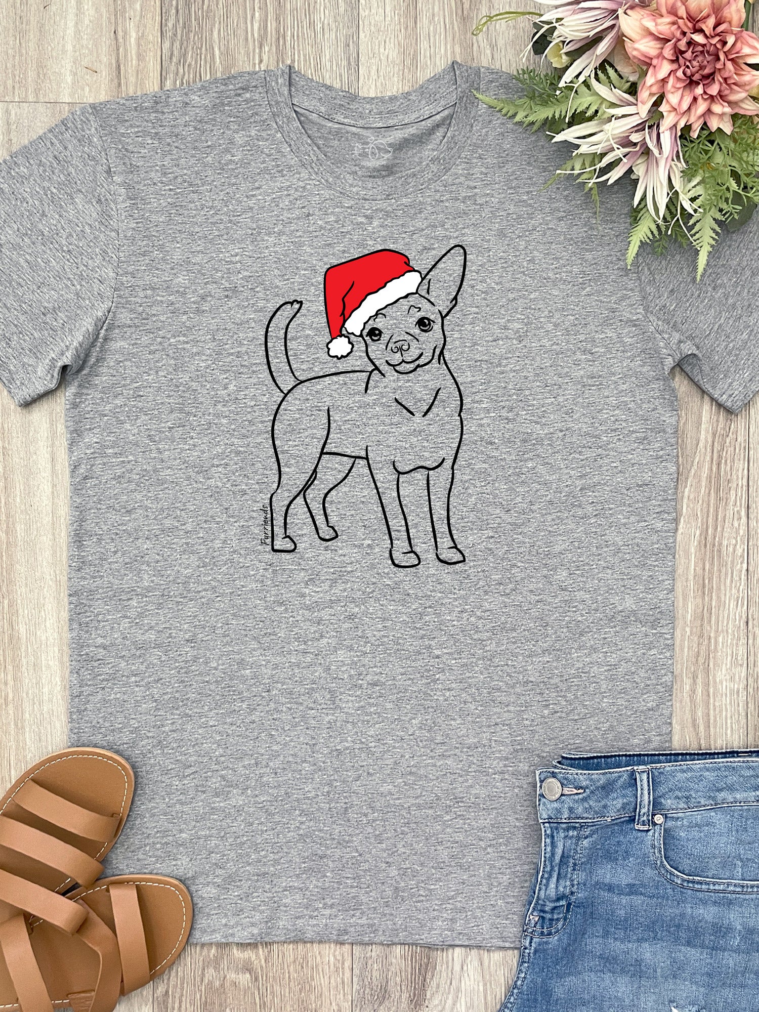 Chihuahua Christmas Edition Essential Unisex Tee