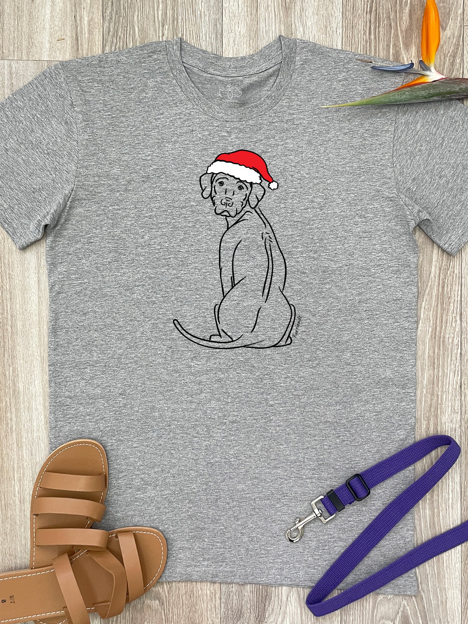 Rhodesian Ridgeback Christmas Edition Essential Unisex Tee
