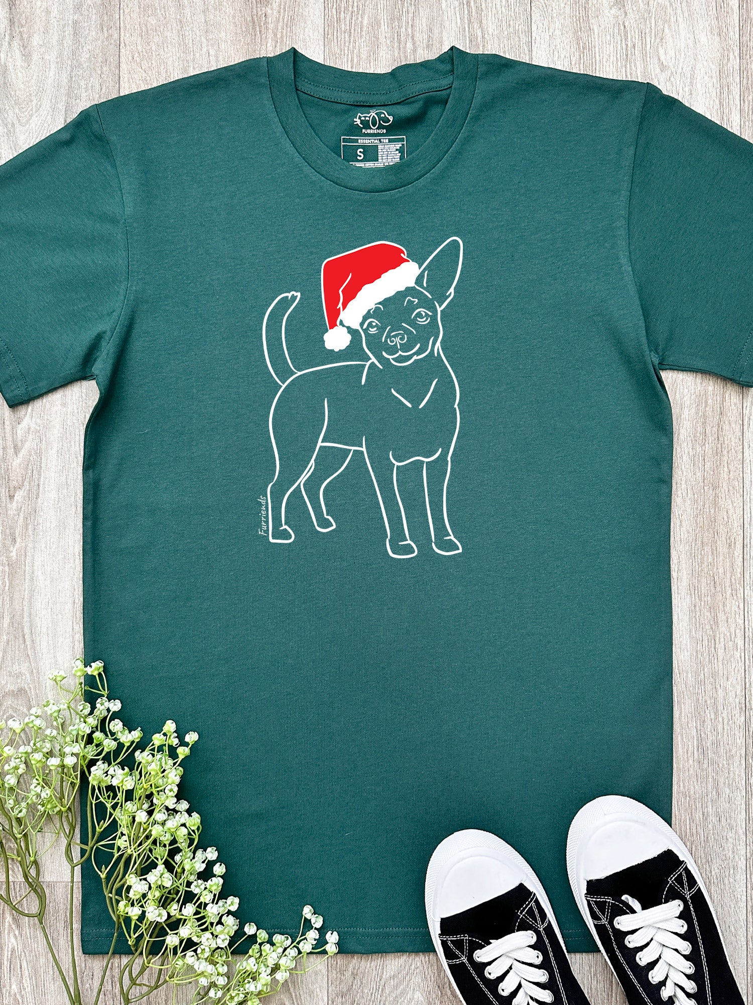 Chihuahua Christmas Edition Essential Unisex Tee