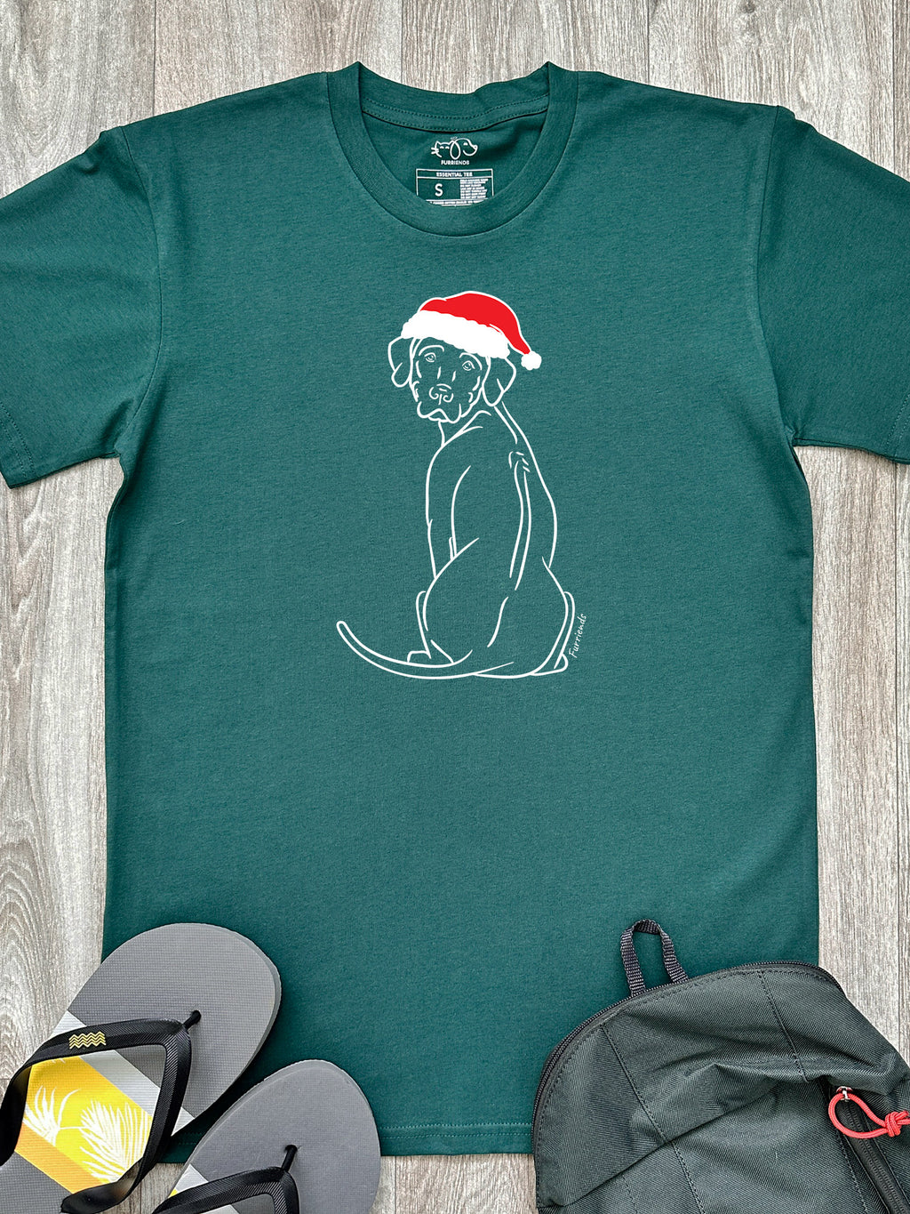 Rhodesian Ridgeback Christmas Edition Essential Unisex Tee