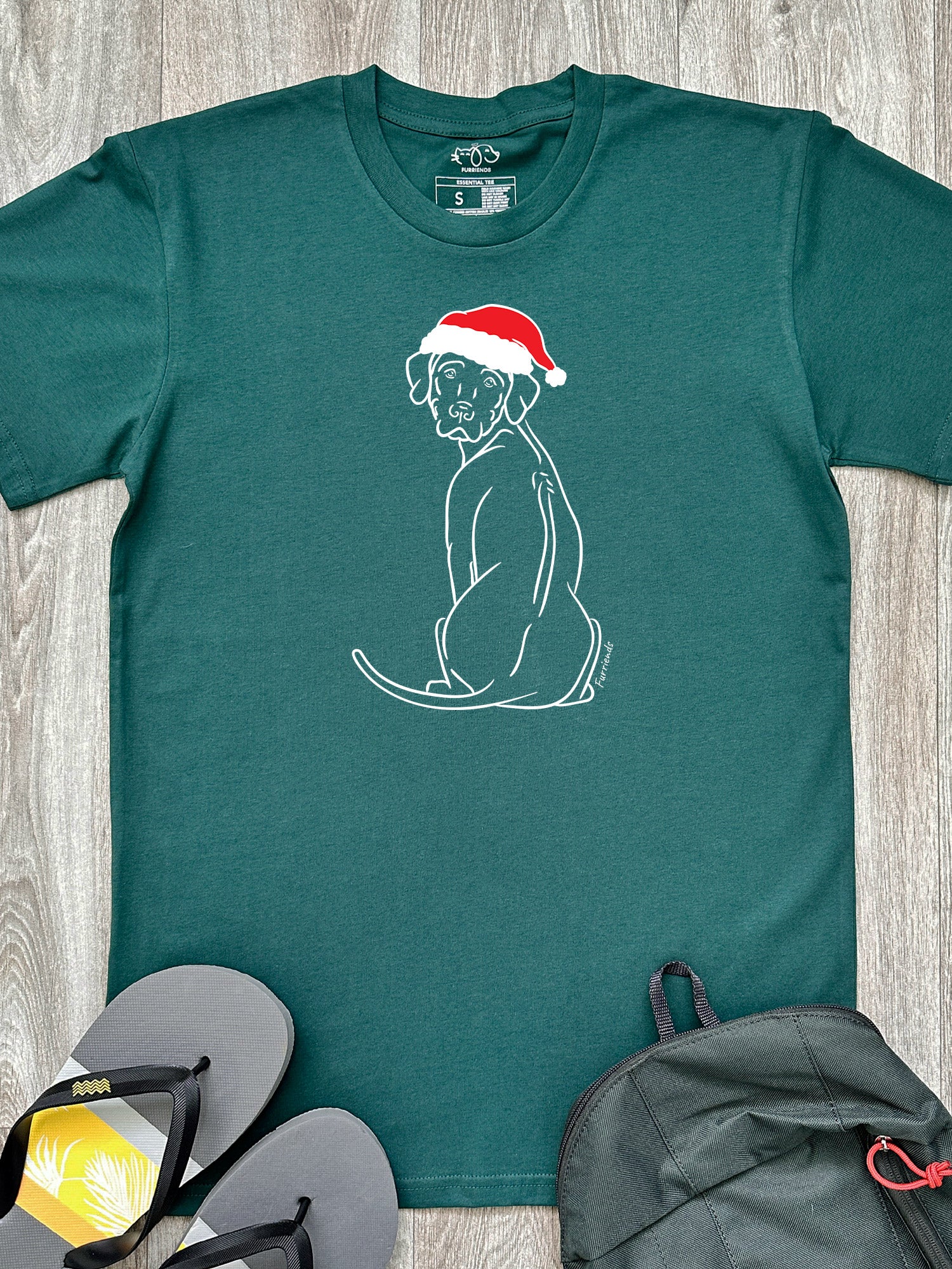 Rhodesian Ridgeback Christmas Edition Essential Unisex Tee