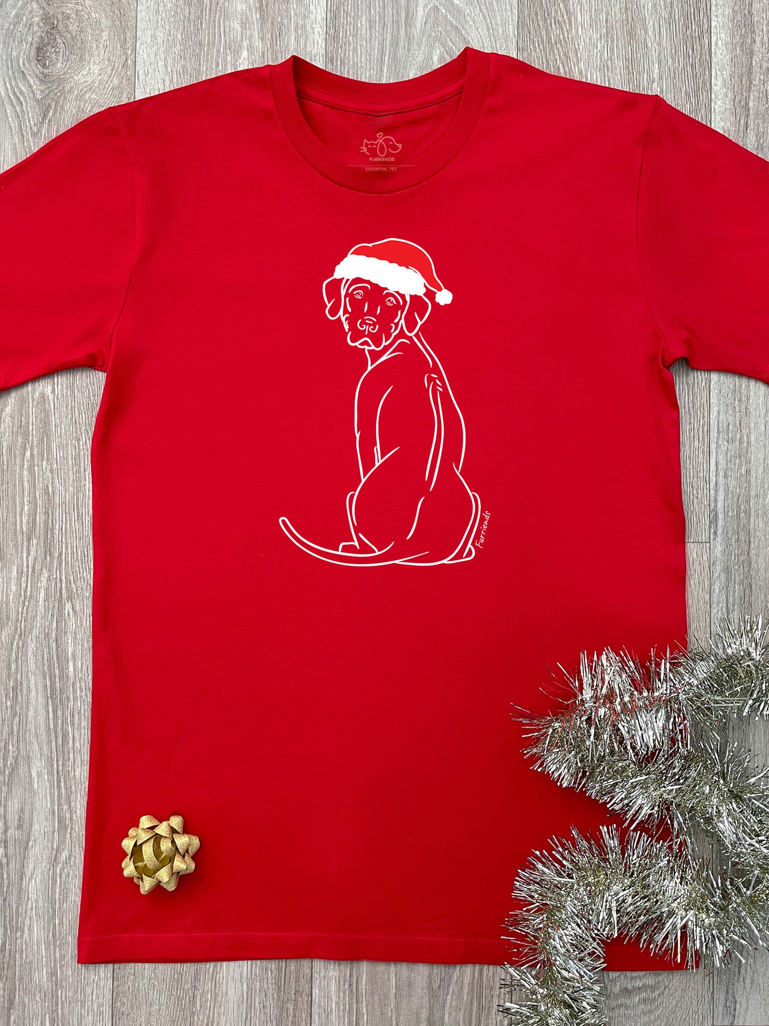 Rhodesian Ridgeback Christmas Edition Essential Unisex Tee
