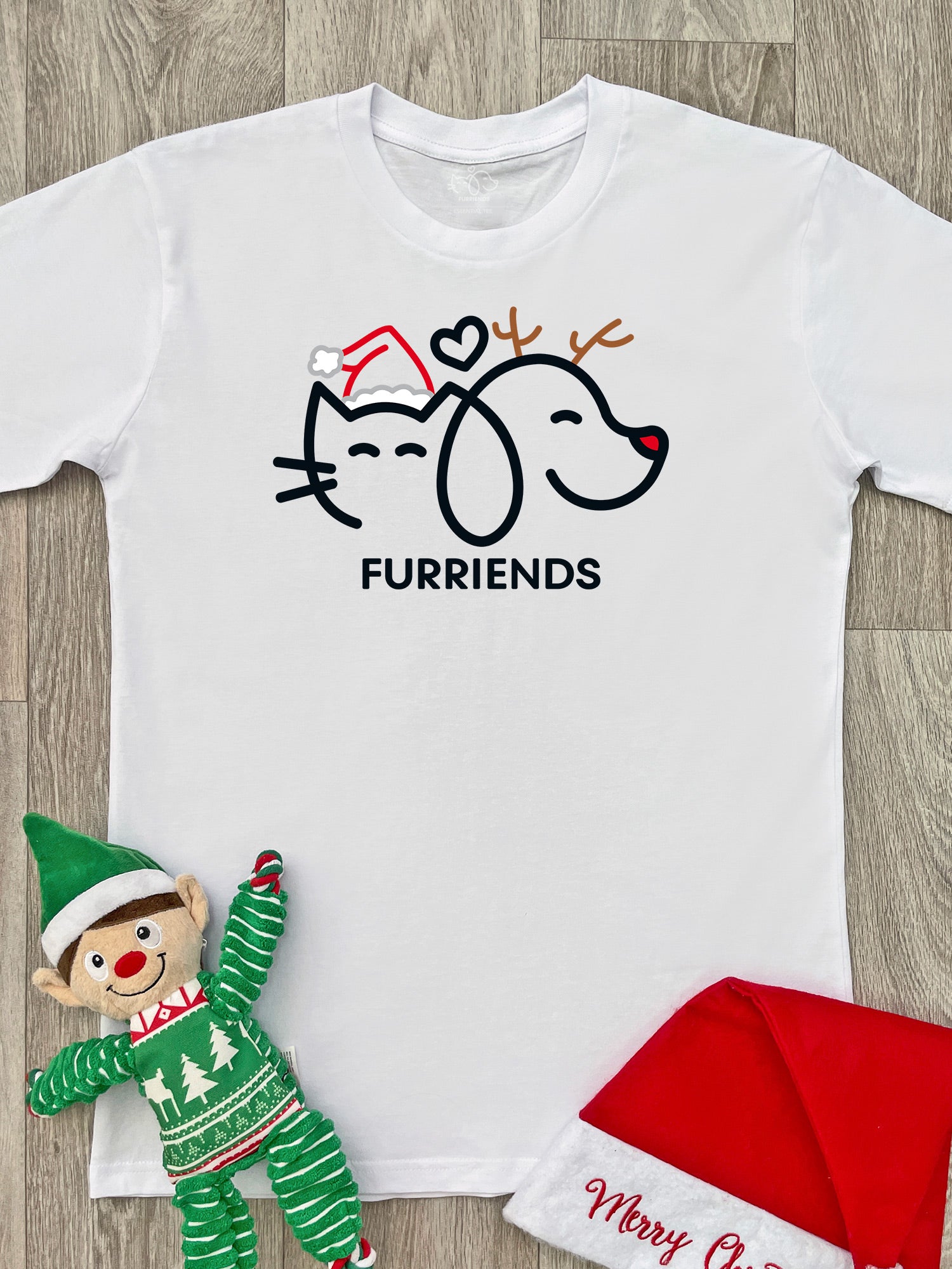 Furriends Signature Christmas Edition Essential Unisex Tee
