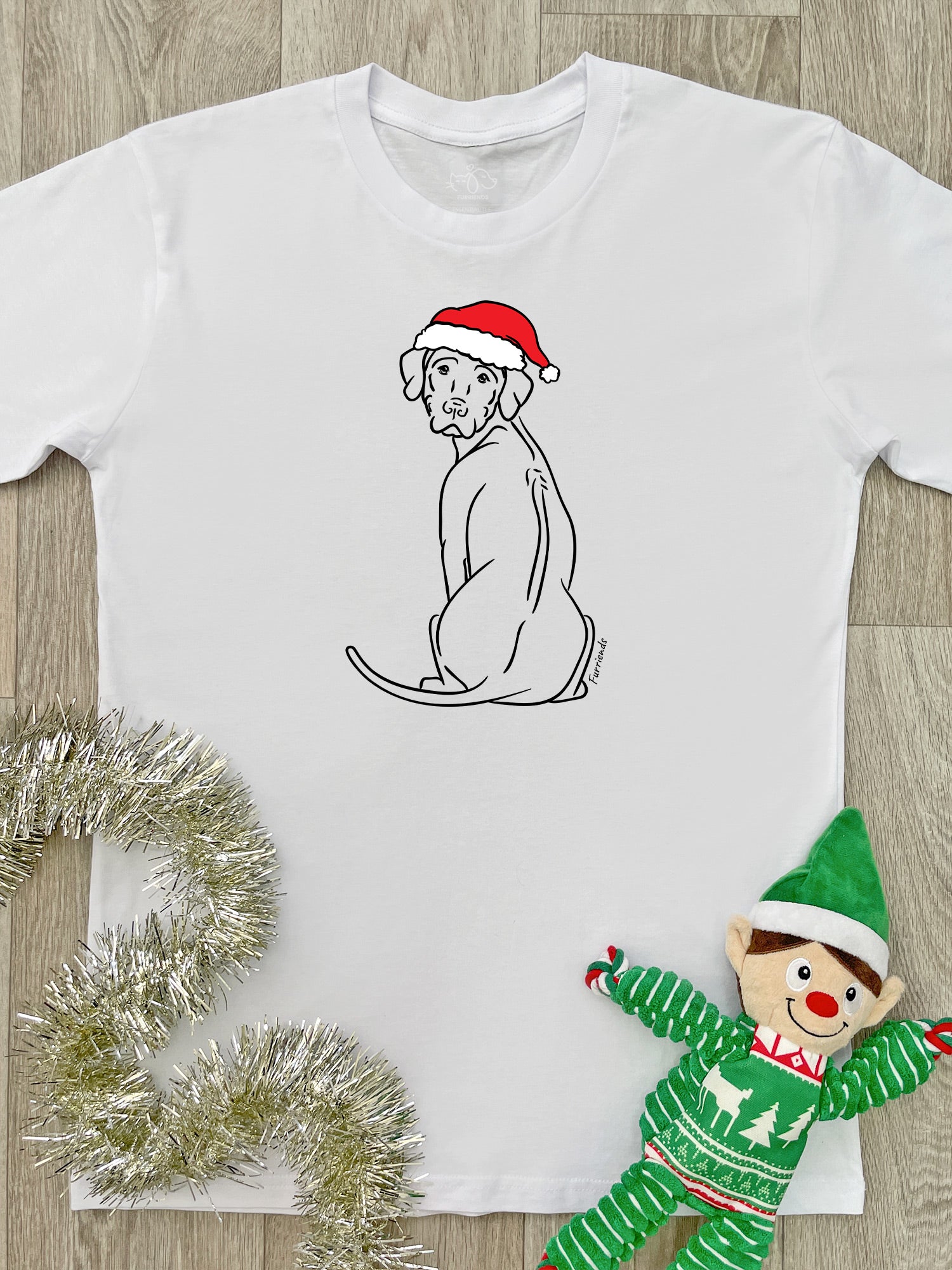 Rhodesian Ridgeback Christmas Edition Essential Unisex Tee