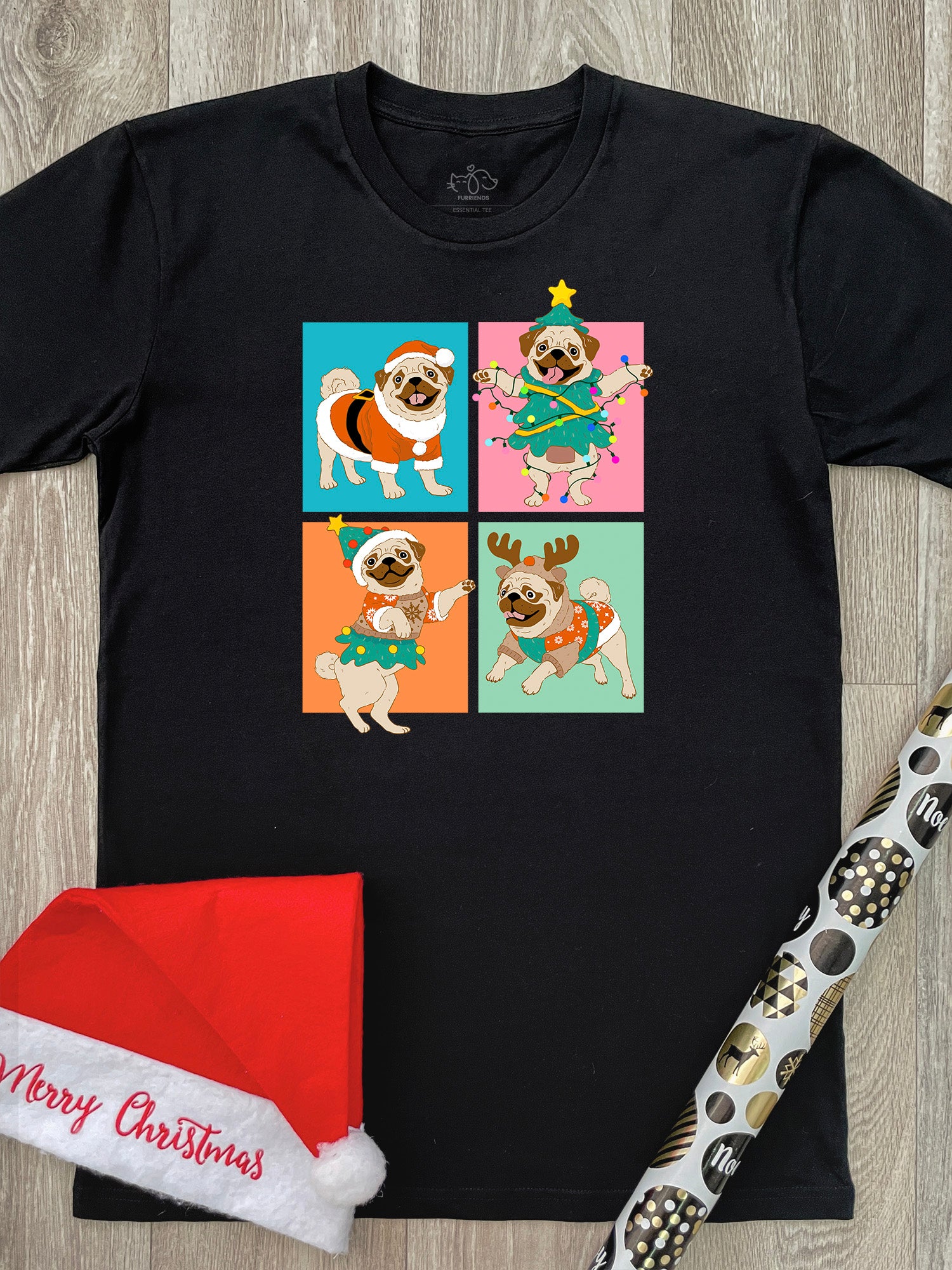 Pugmas Essential Unisex Tee
