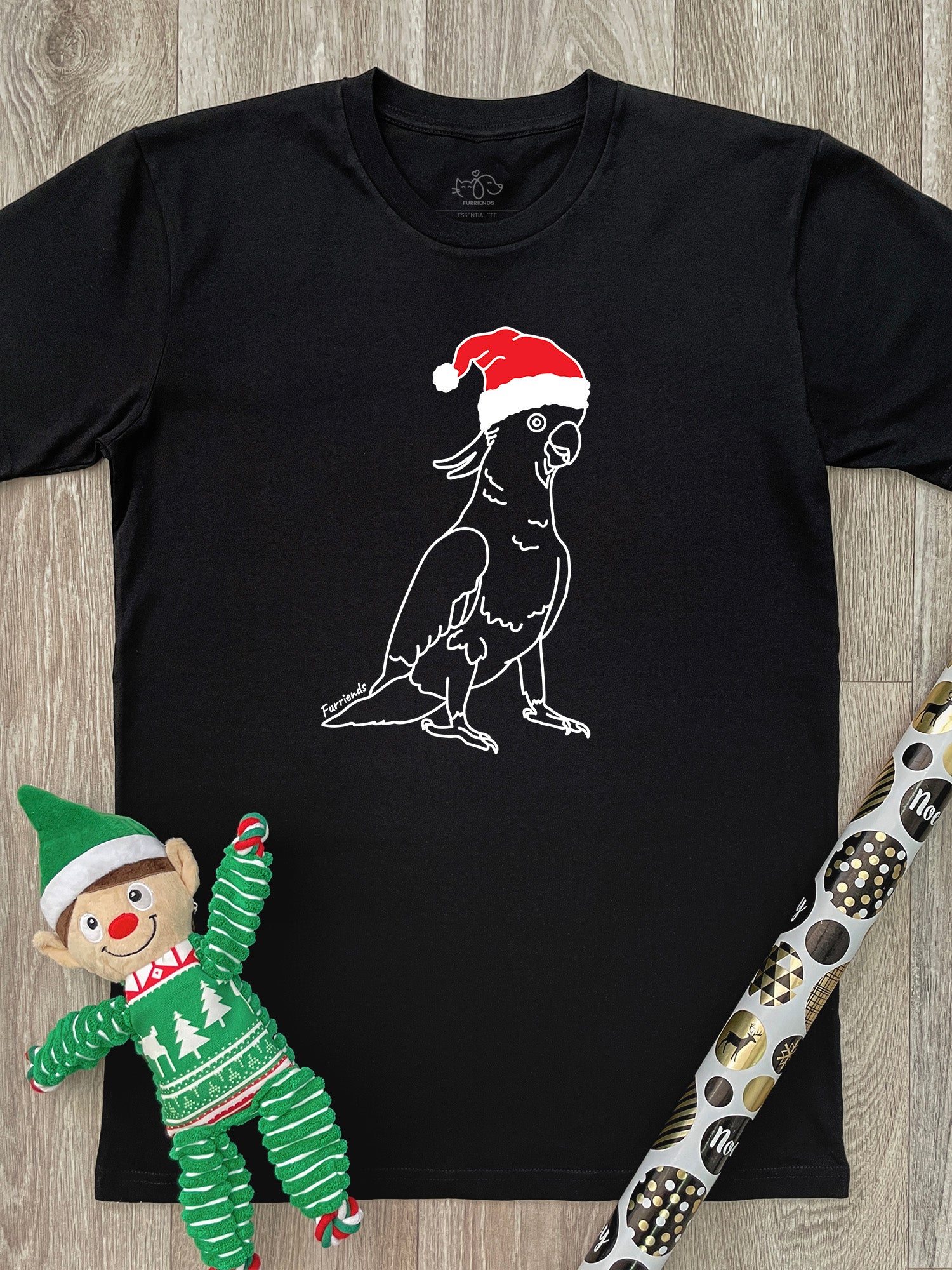 Sulphur-Crested Cockatoo Christmas Edition Essential Unisex Tee