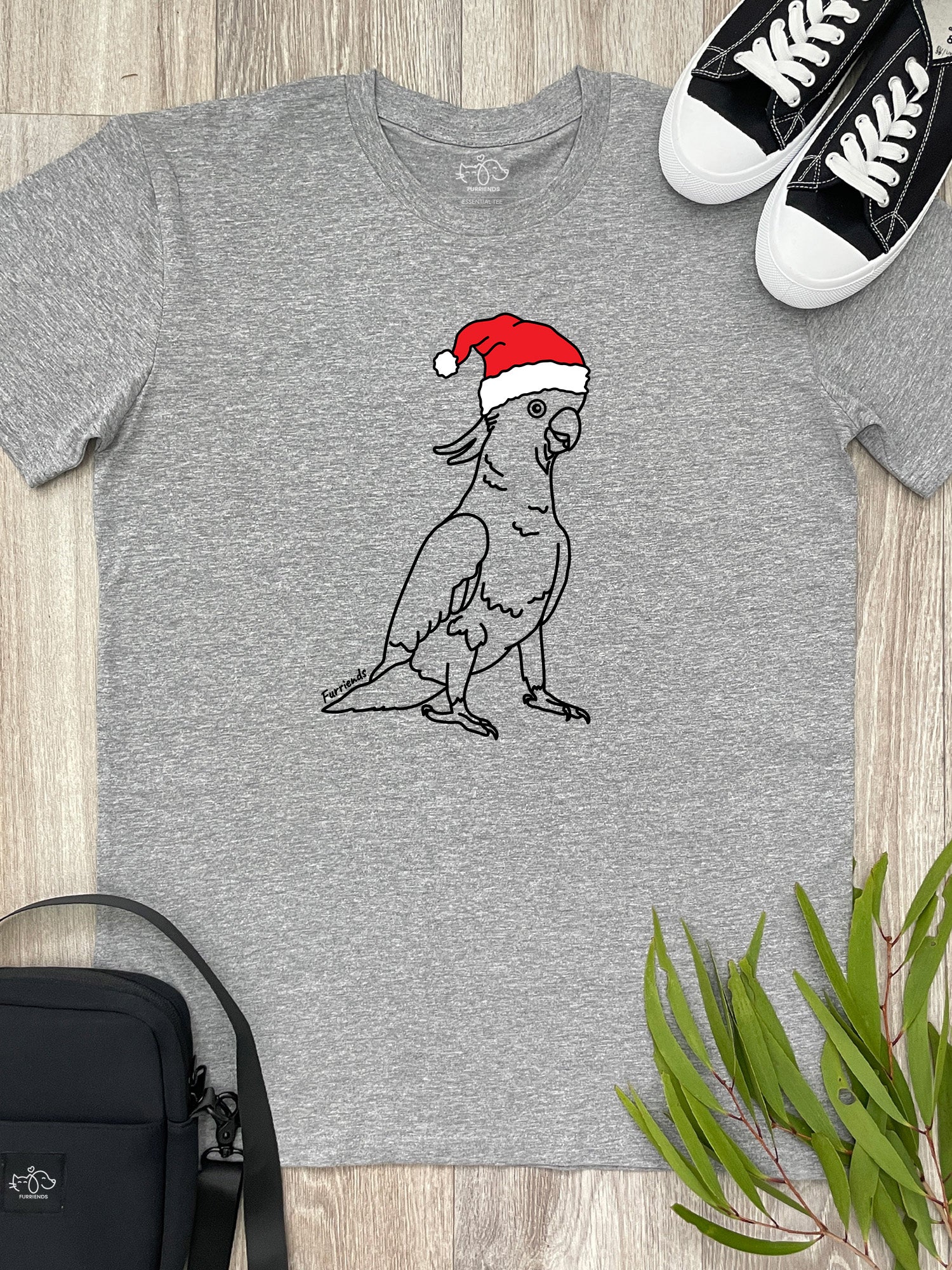 Sulphur-Crested Cockatoo Christmas Edition Essential Unisex Tee