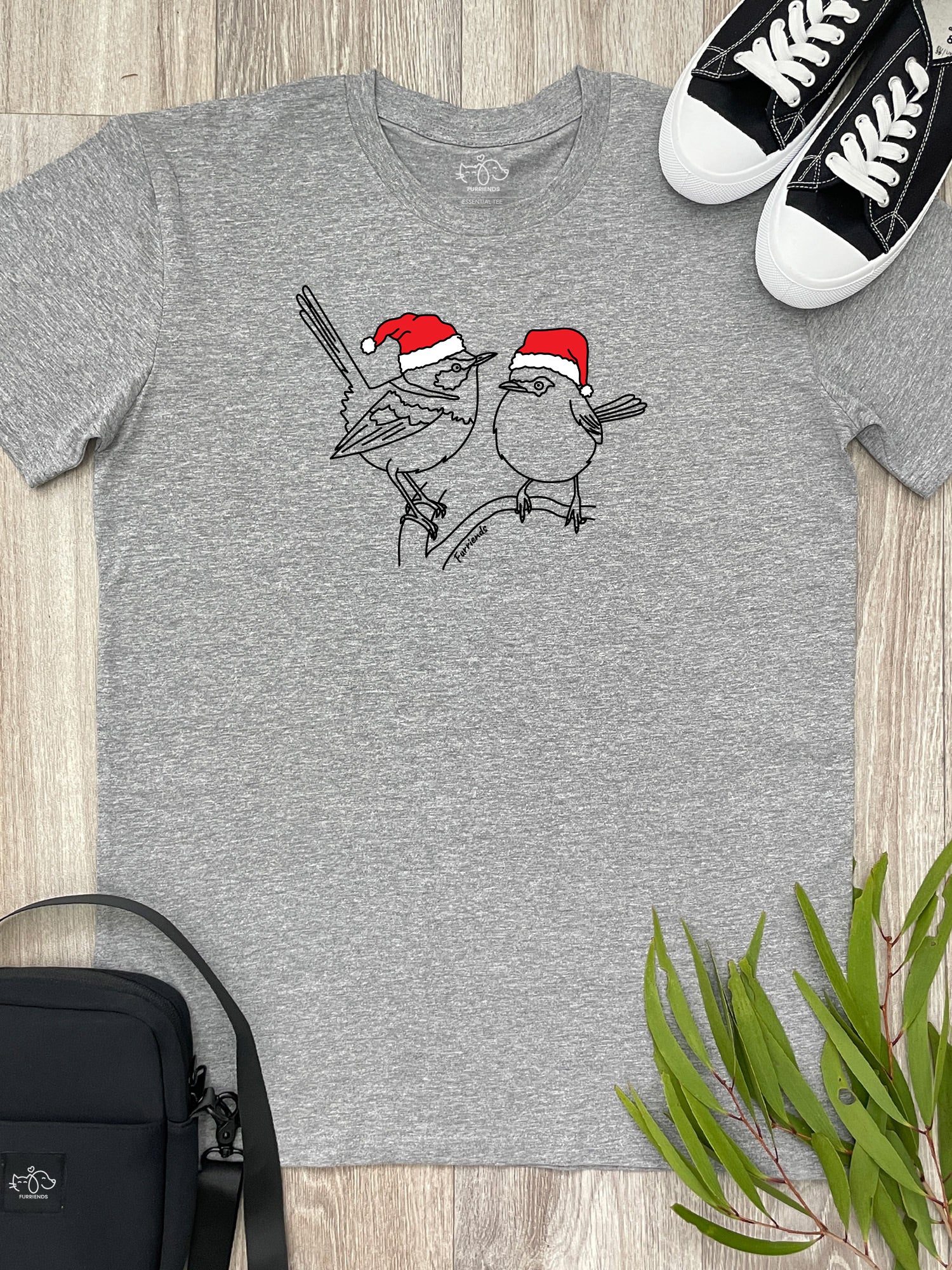 Superb Fairy Wren Christmas Edition Essential Unisex Tee