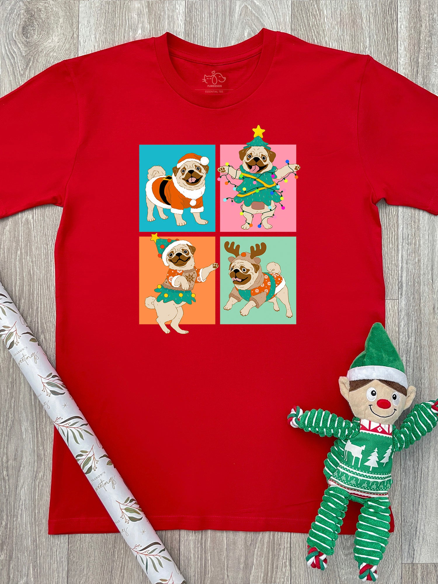 Pugmas Essential Unisex Tee