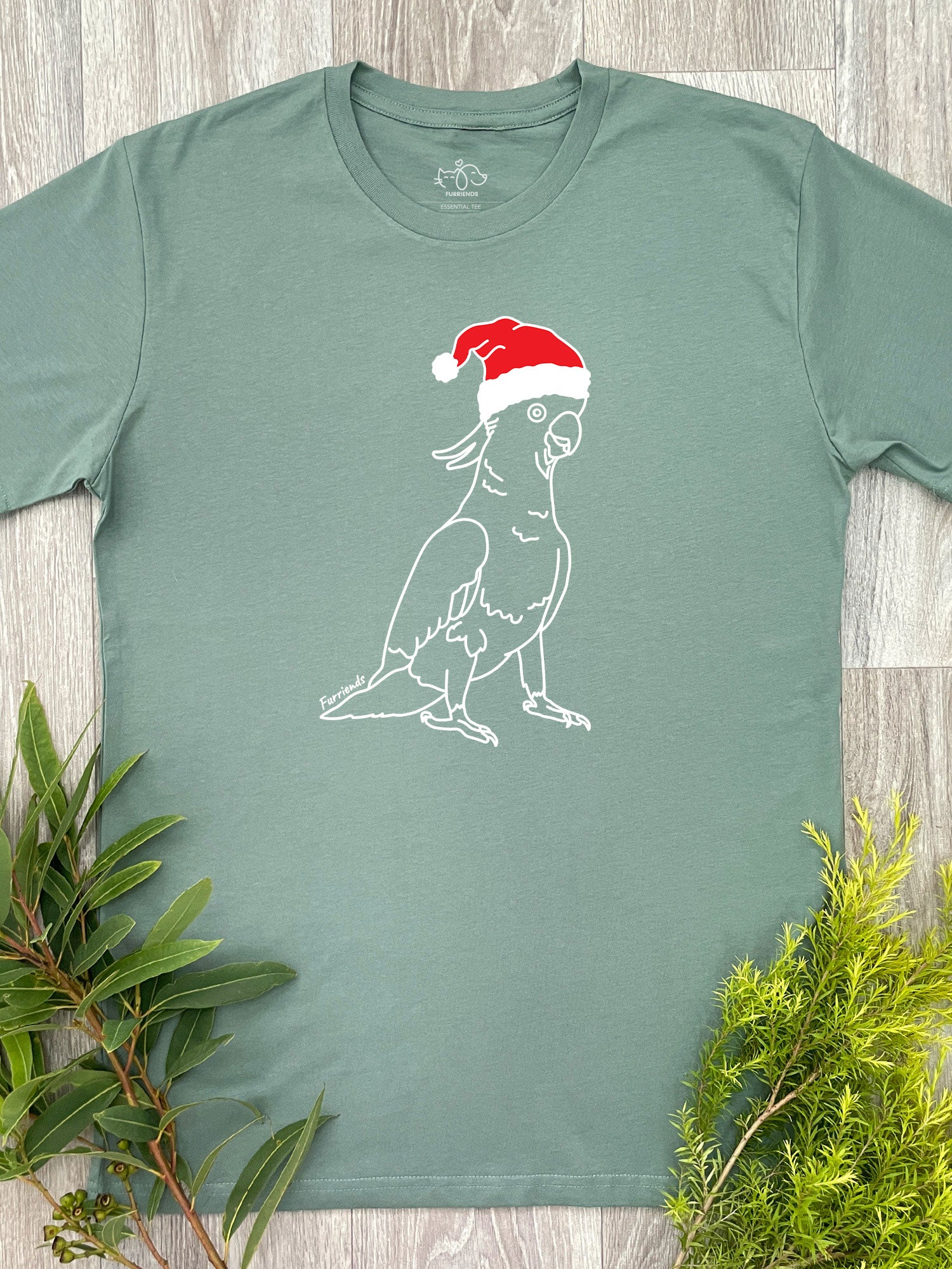 Sulphur-Crested Cockatoo Christmas Edition Essential Unisex Tee