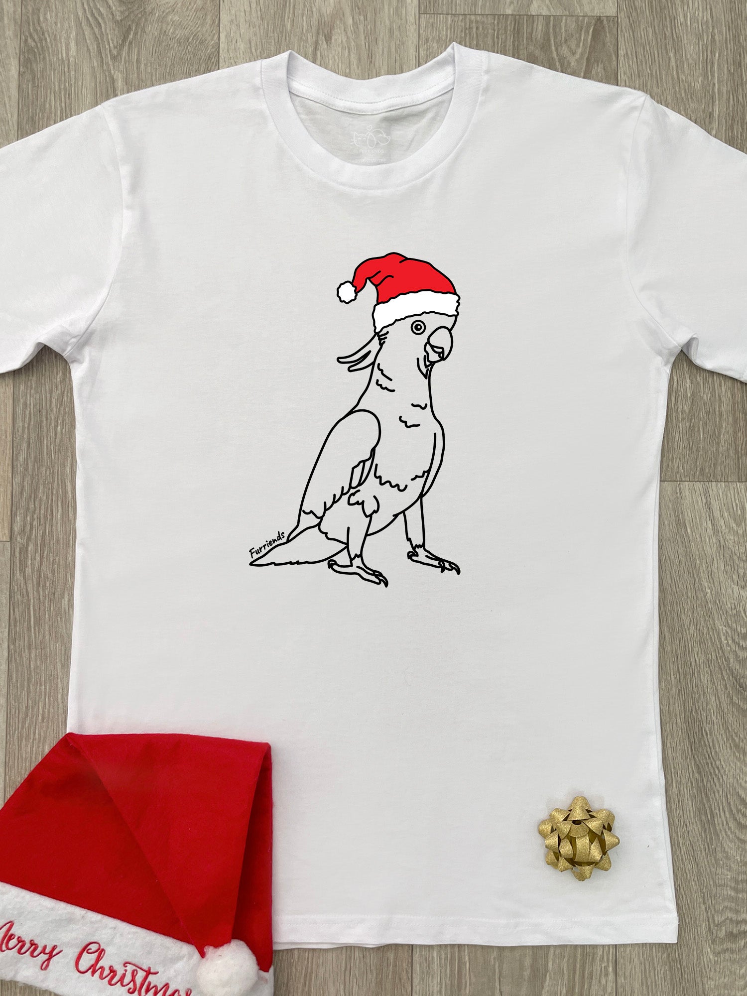 Sulphur-Crested Cockatoo Christmas Edition Essential Unisex Tee