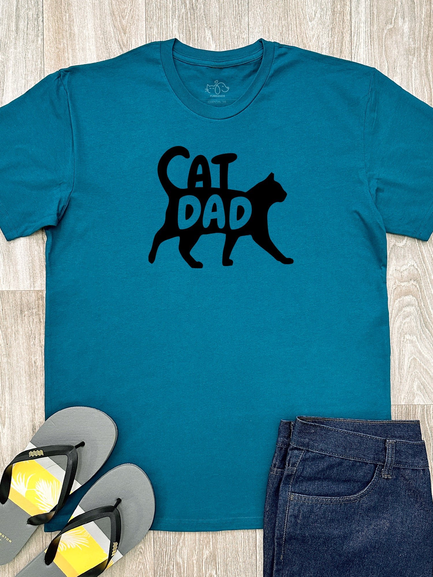 Cat Dad Silhouette