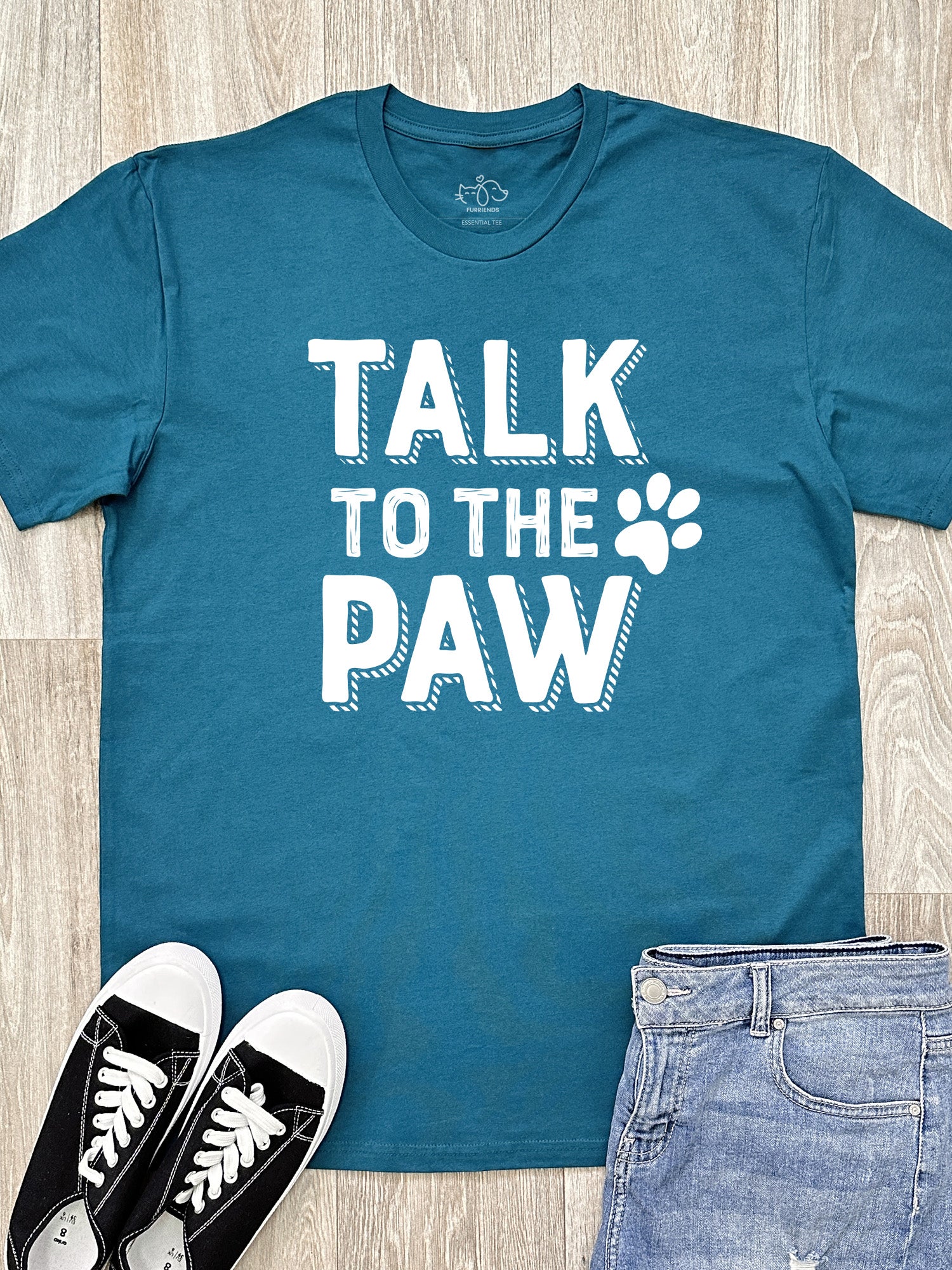 Talk To The Paw Essential Unisex Tee