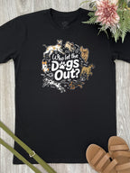 Who Let The Dogs Out? Essential Unisex Tee