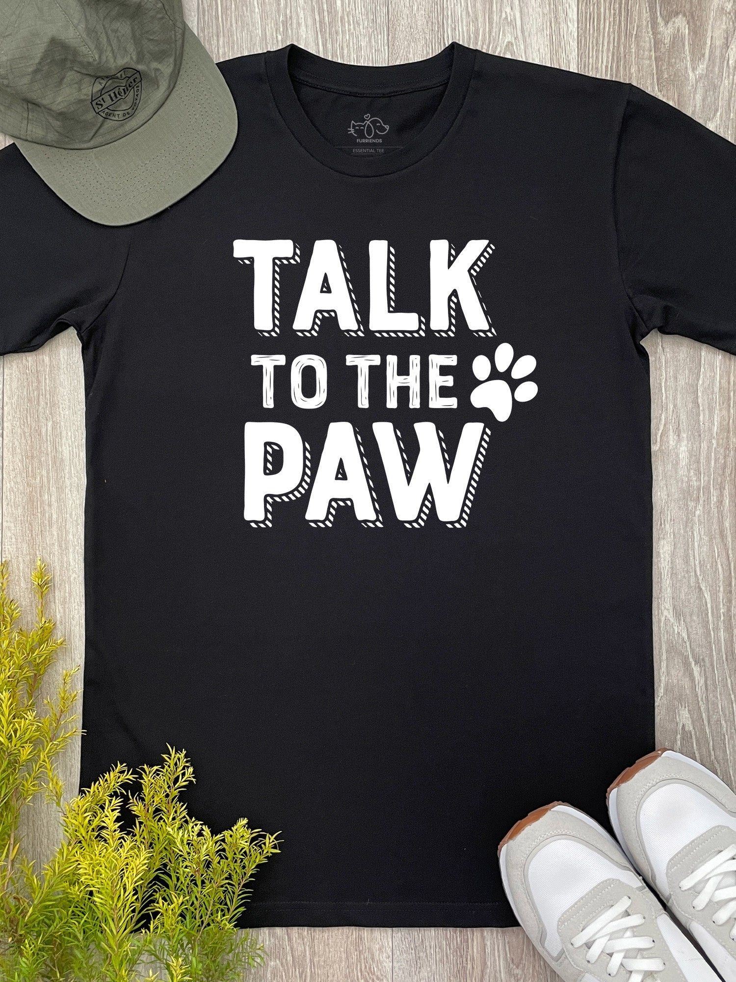 Talk To The Paw Essential Unisex Tee