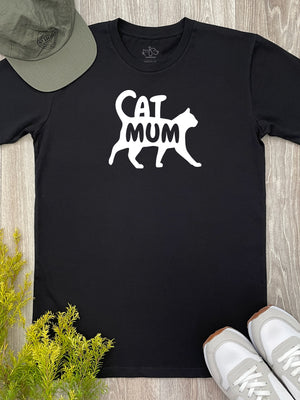 Cat Mum Silhouette Essential Unisex Tee
