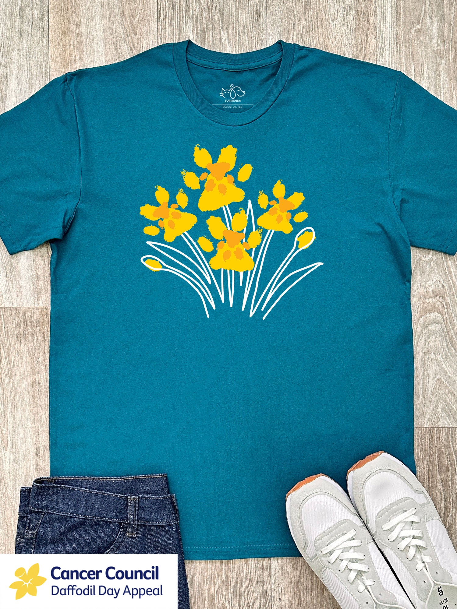 LIMITED EDITION Pawsitive Blooms Essential Unisex Tee