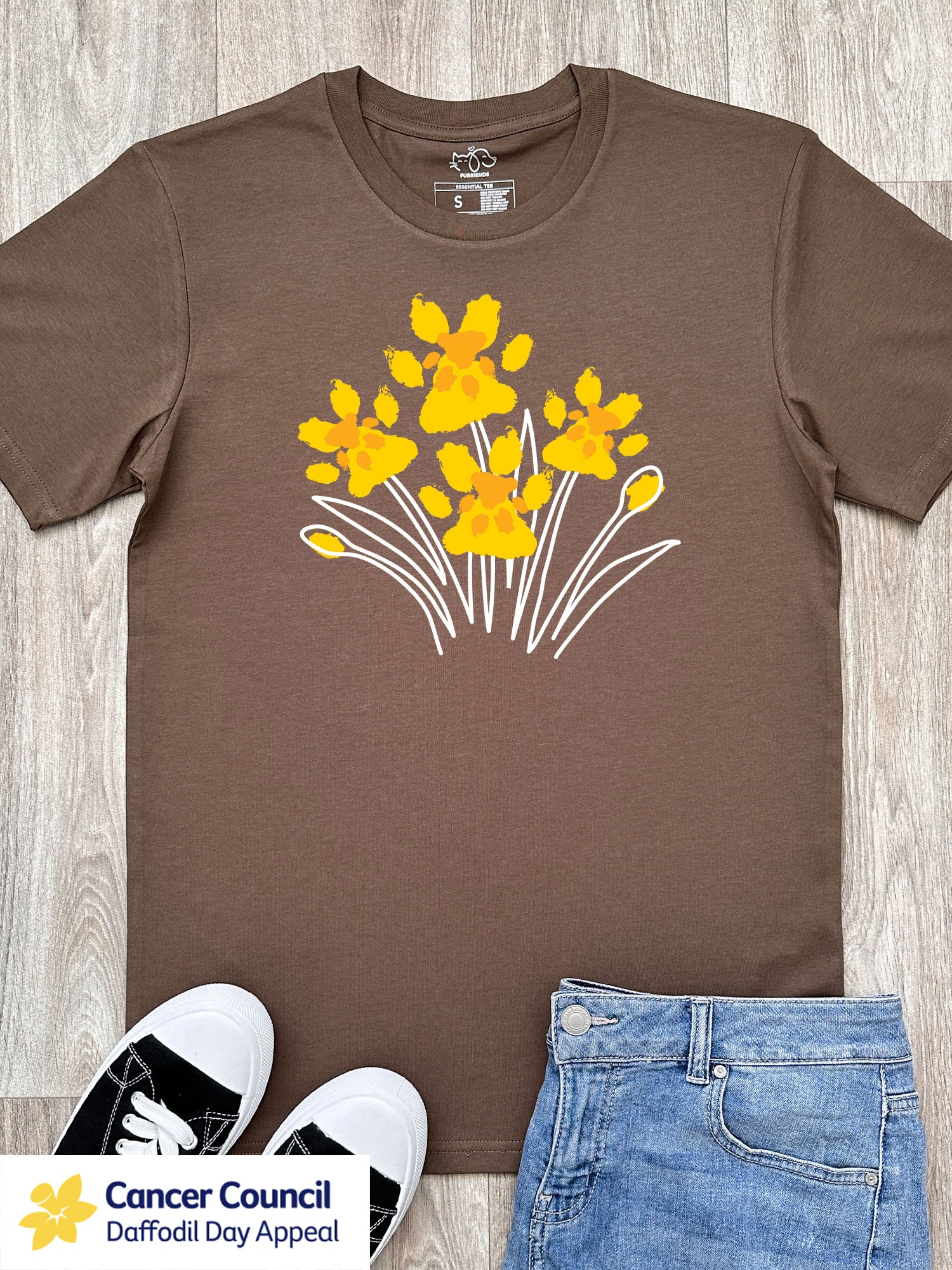 LIMITED EDITION Pawsitive Blooms Essential Unisex Tee