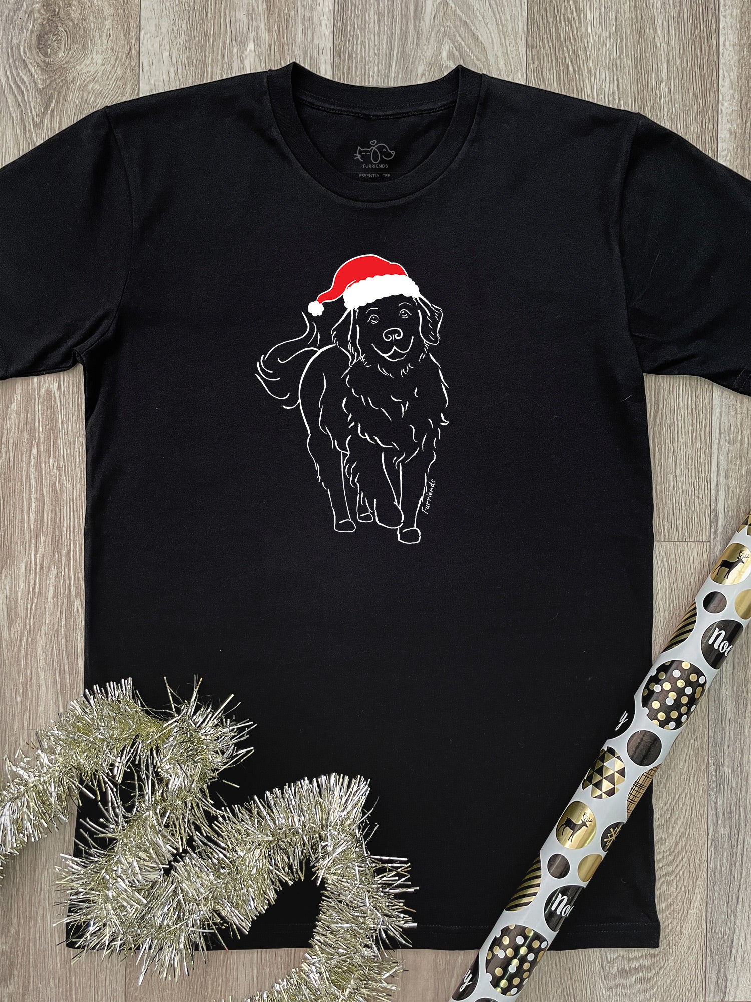 Golden Retriever Christmas Edition Regular Fit T-Shirt