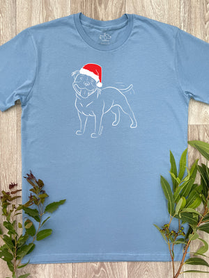 Staffordshire Bull Terrier Christmas Edition Essential Unisex Tee