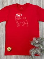 Pug Christmas Edition Essential Unisex Tee