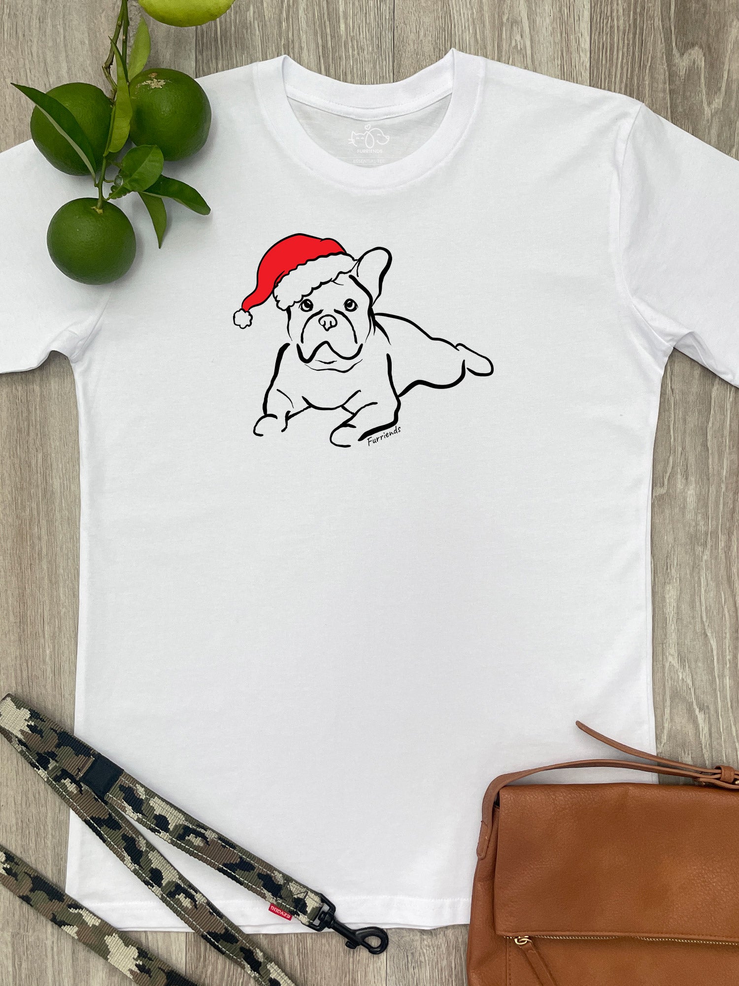 French Bulldog Christmas Edition Essential Unisex Tee