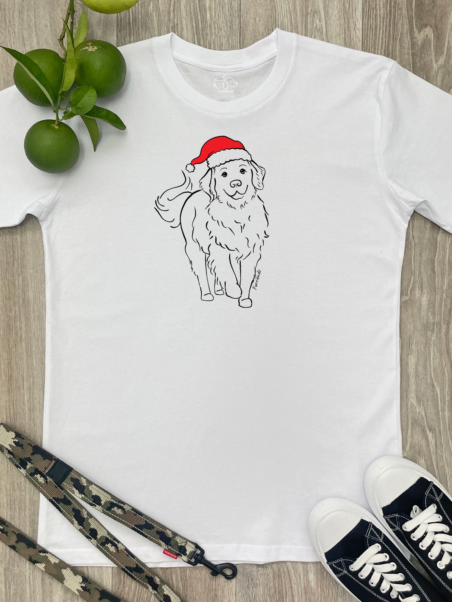 Golden Retriever Christmas Edition Essential Unisex Tee