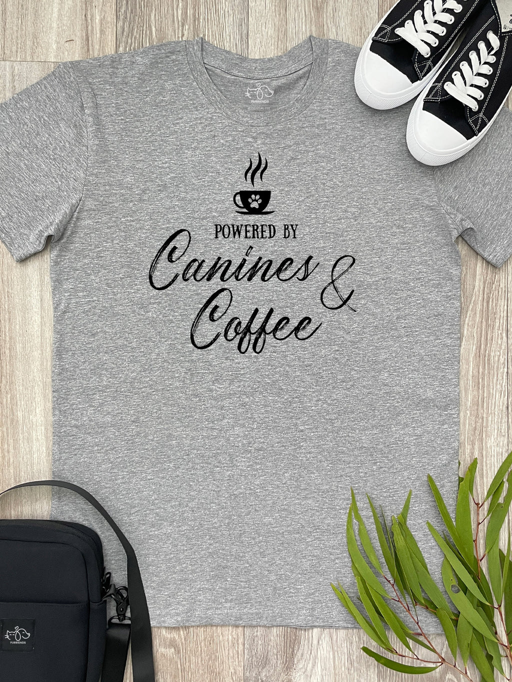 Canines & Coffee Essential Unisex Tee