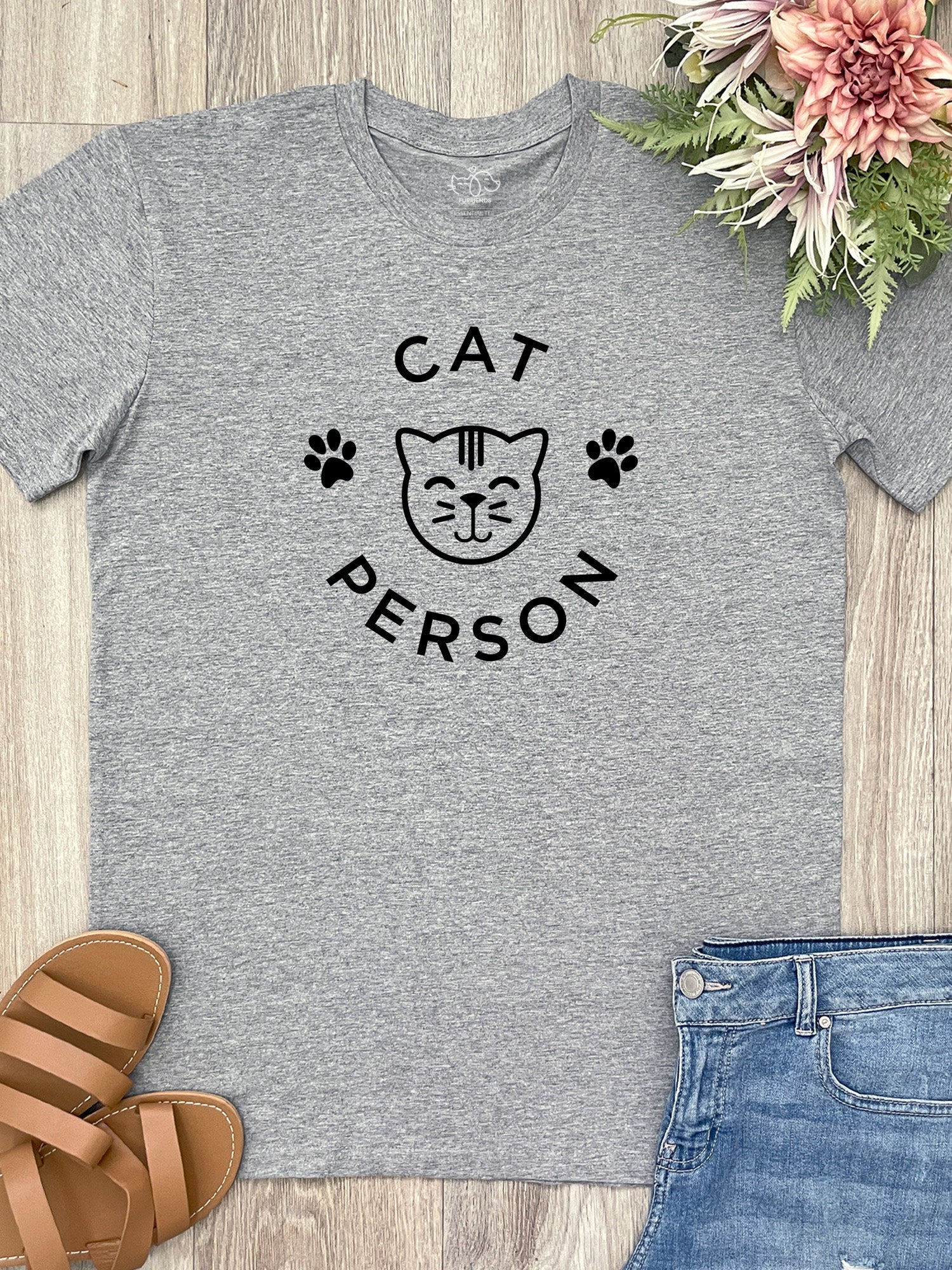 Cat Person Essential Unisex Tee