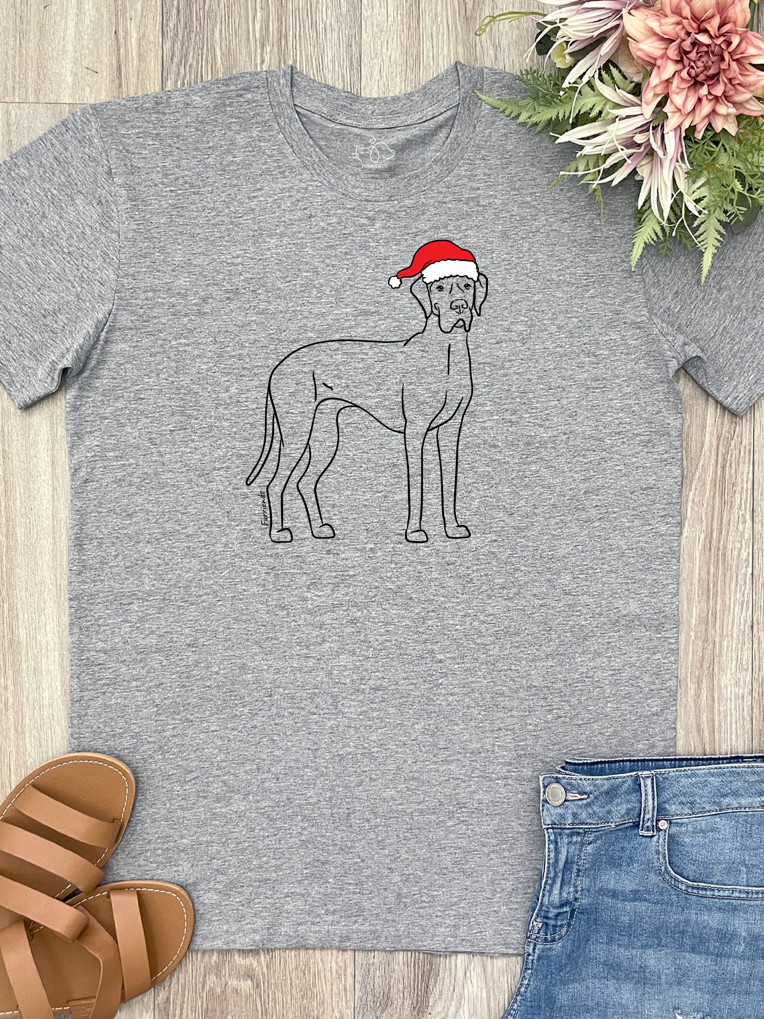 Great Dane Christmas Edition Essential Unisex Tee