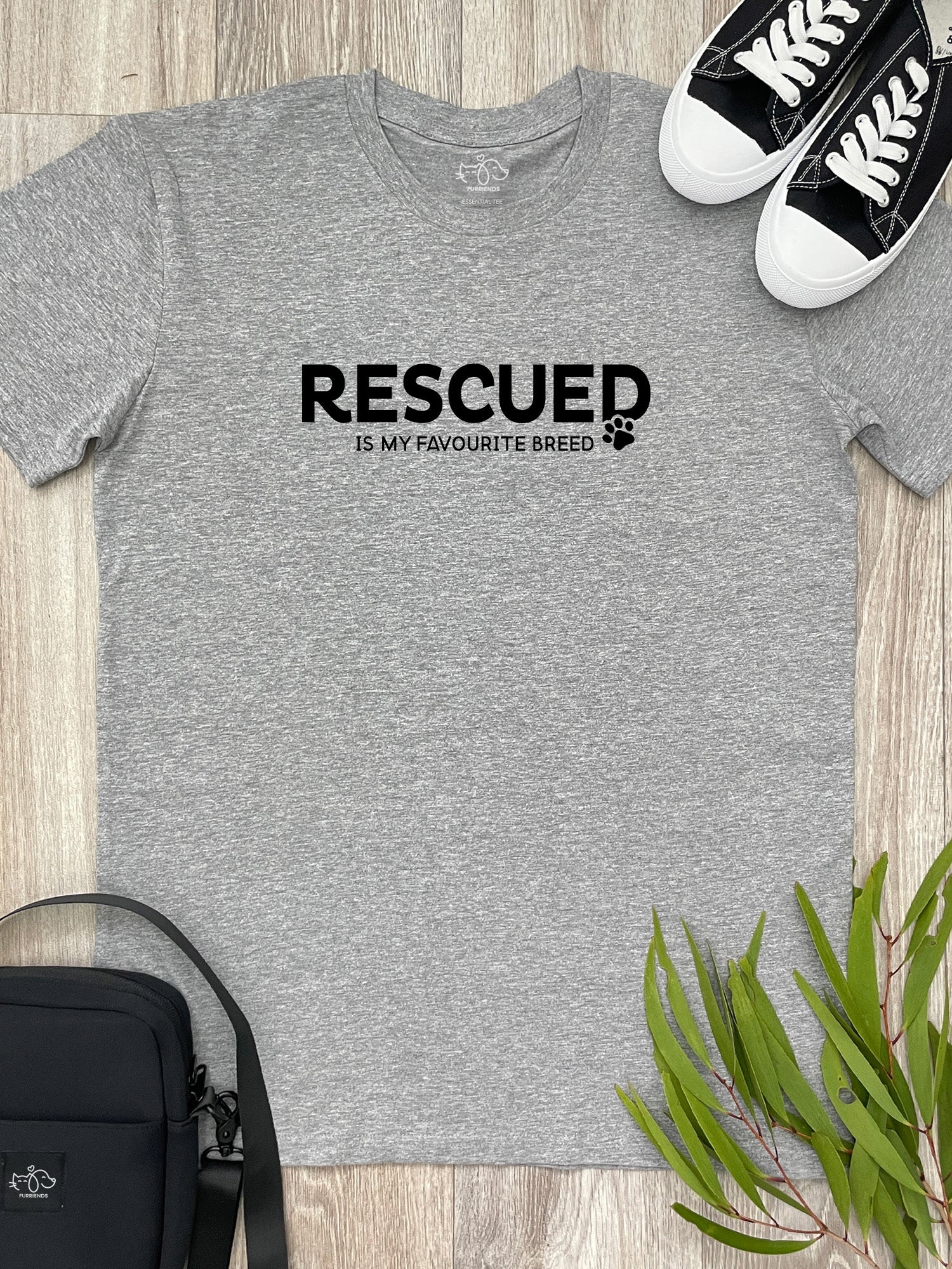 Rescued Is My Favourite Breed Essential Unisex Tee