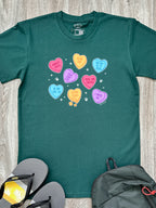 Candy Hearts - Cat Essential Unisex Tee