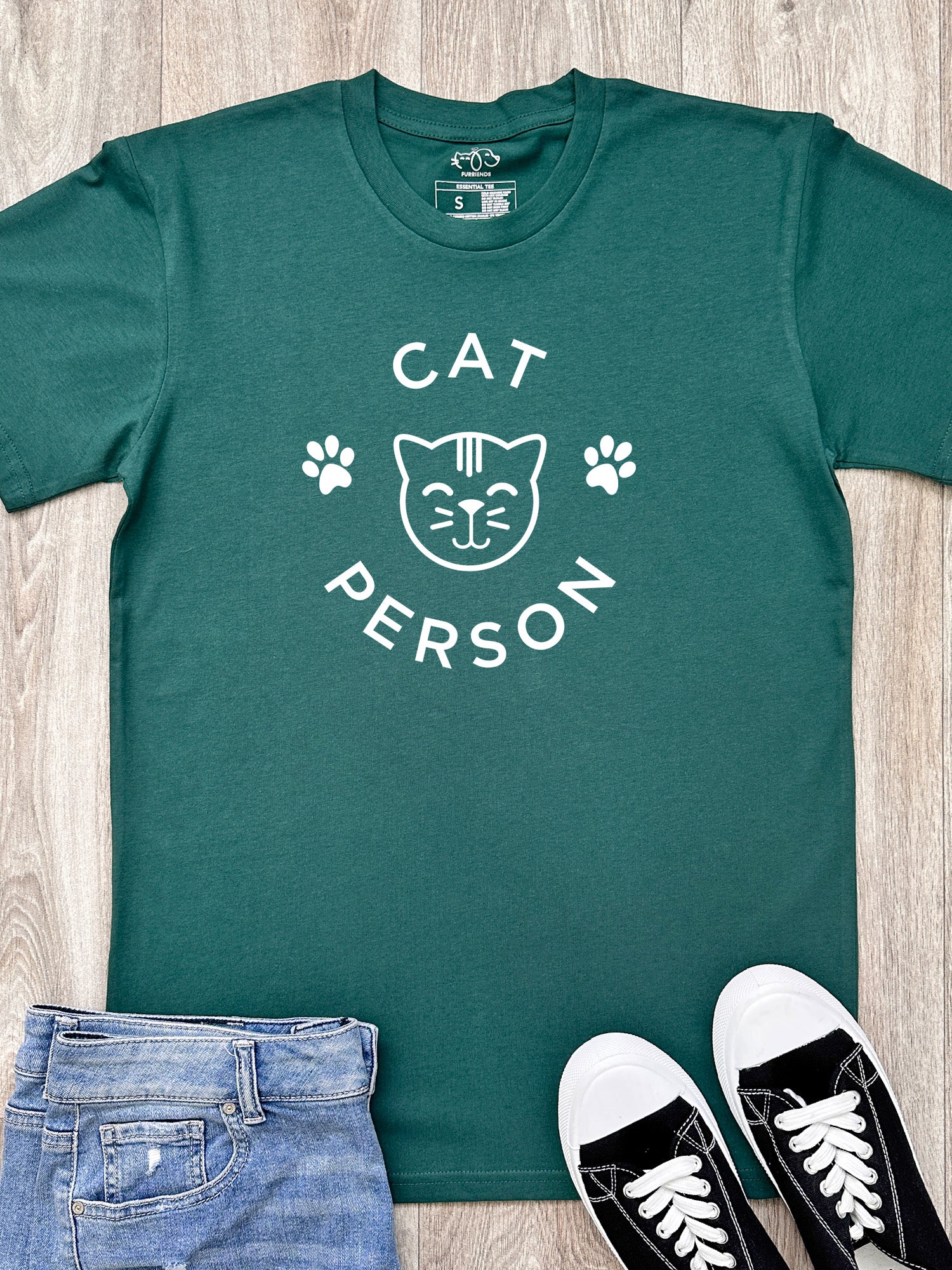 Cat Person Essential Unisex Tee