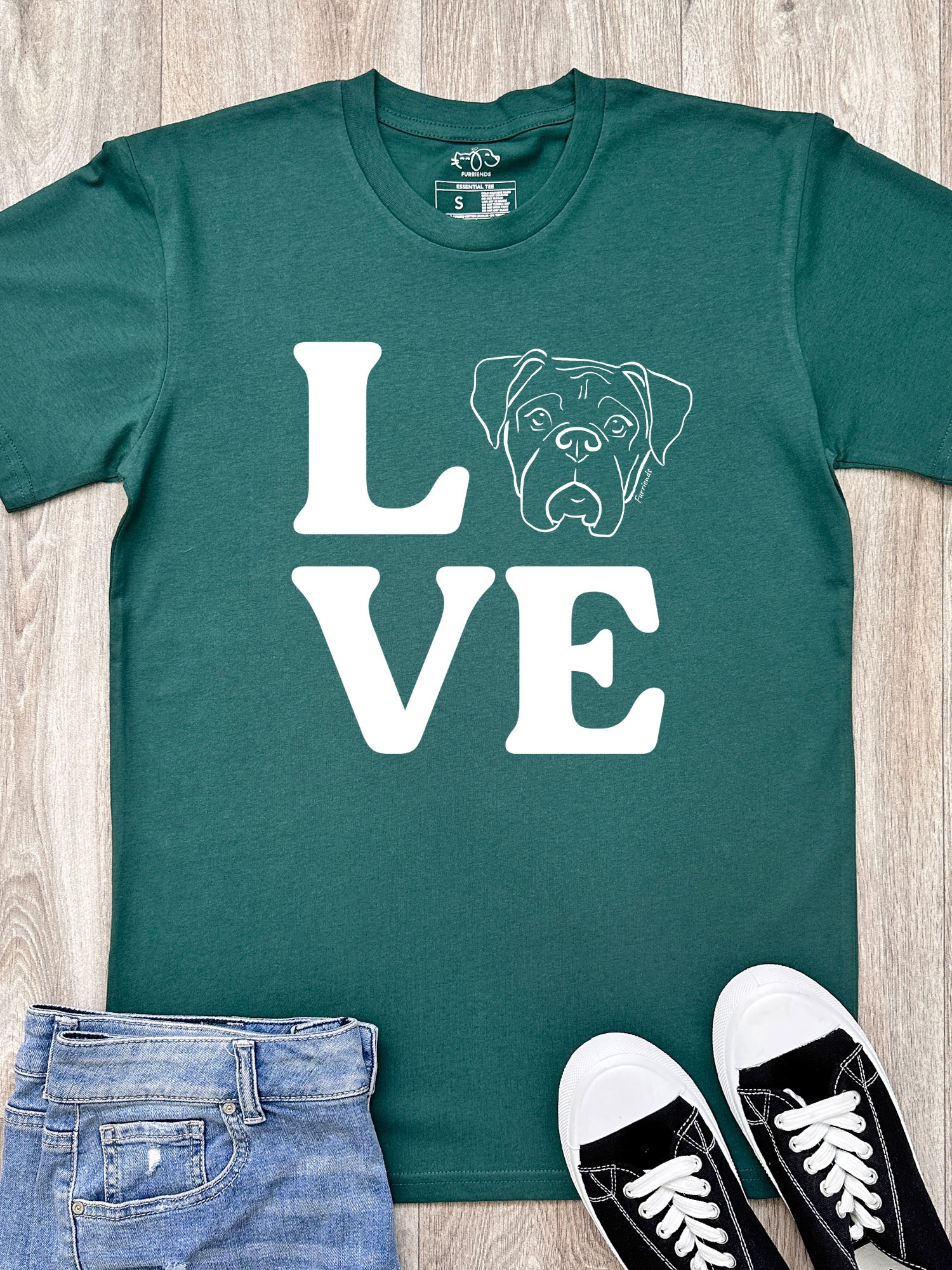 Breed LOVE Essential Unisex Tee (Customisable)