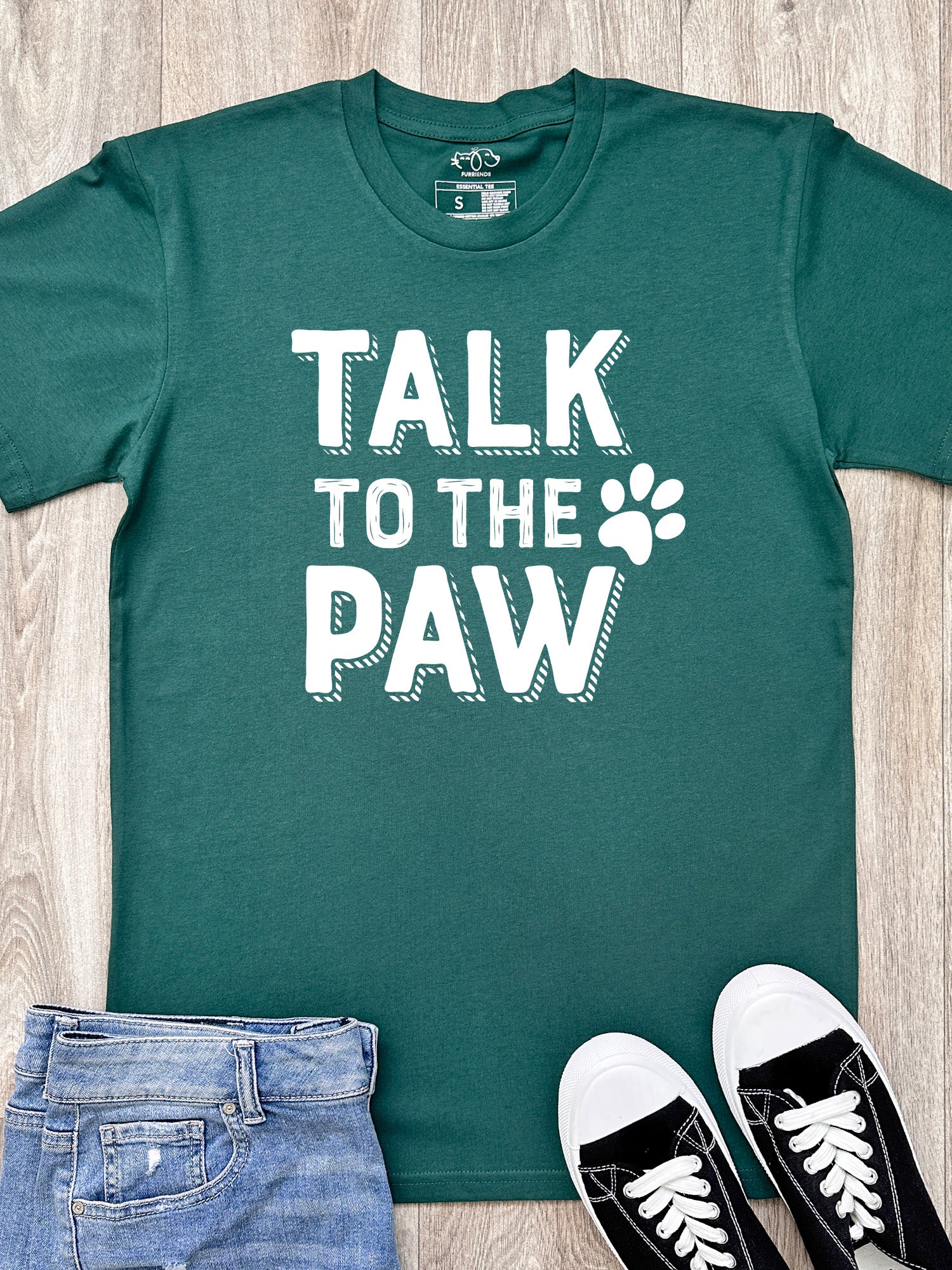 Talk To The Paw Essential Unisex Tee