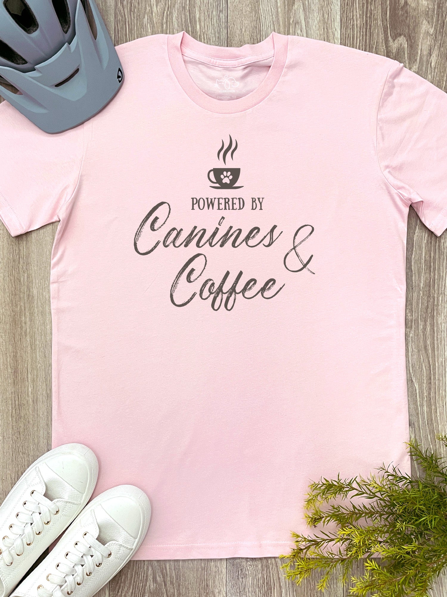 Canines & Coffee Essential Unisex Tee