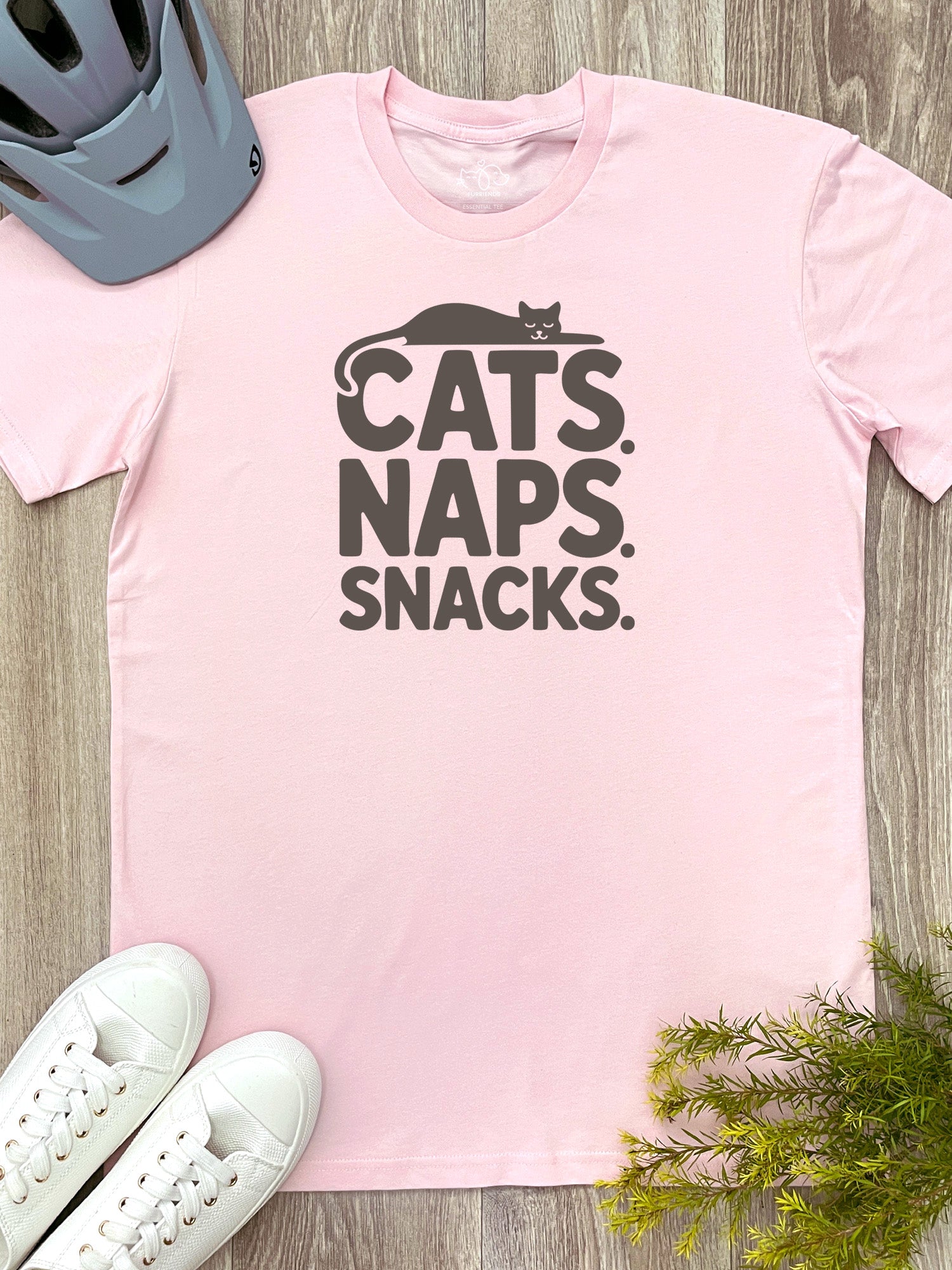 Cats. Naps. Snacks. Essential Unisex Tee