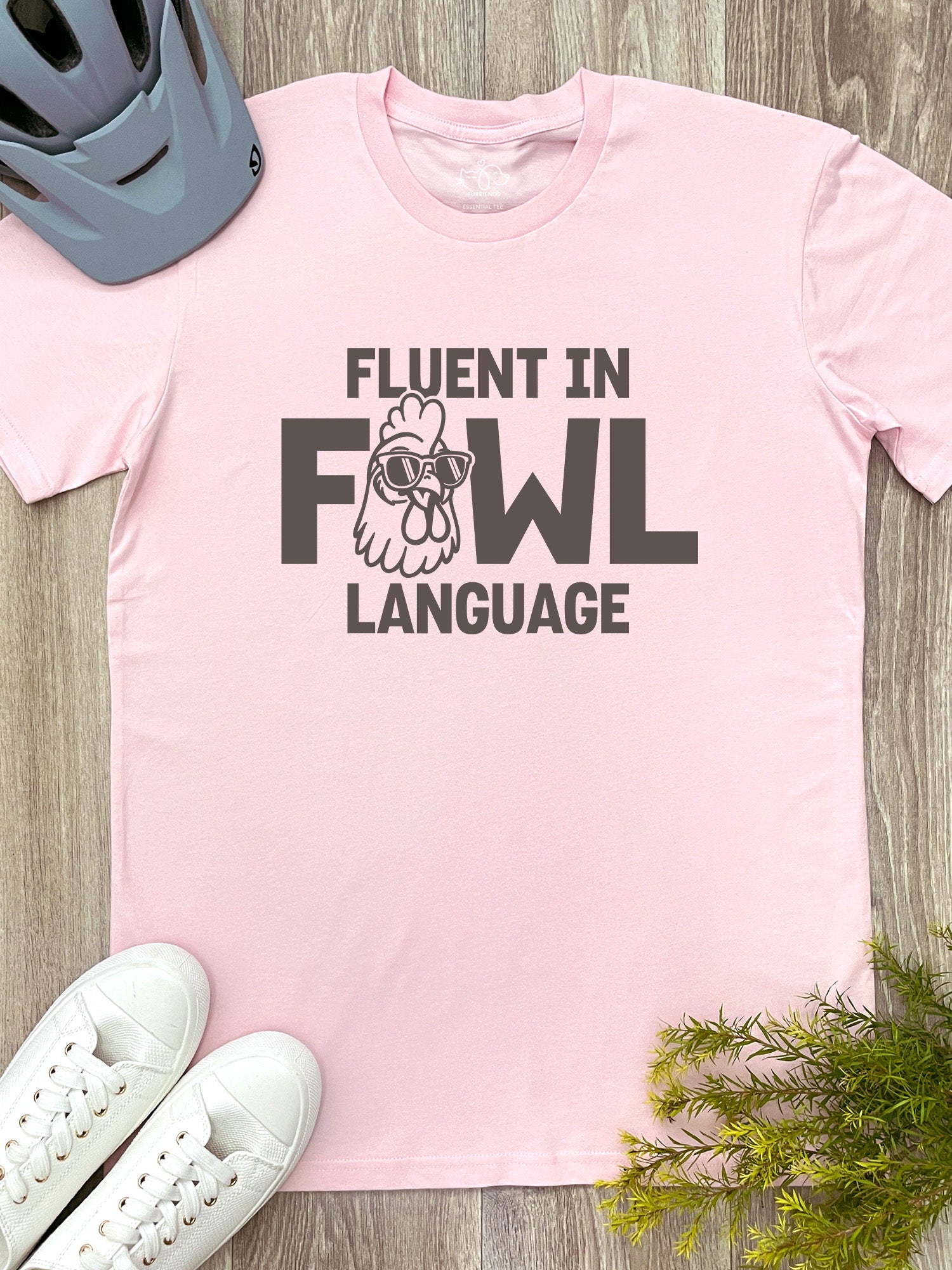 Fluent In Fowl Language Essential Unisex Tee