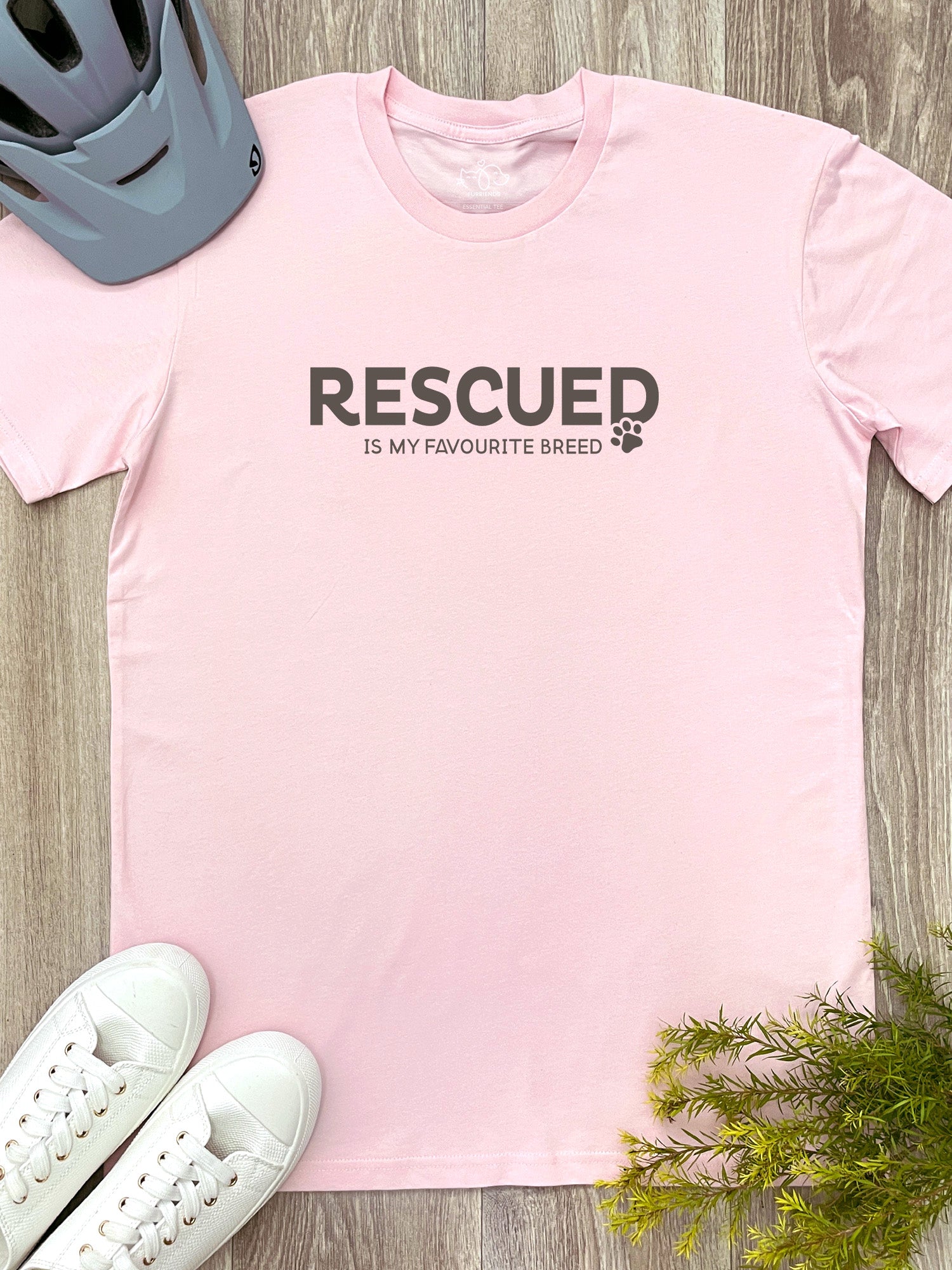 Rescued Is My Favourite Breed Essential Unisex Tee