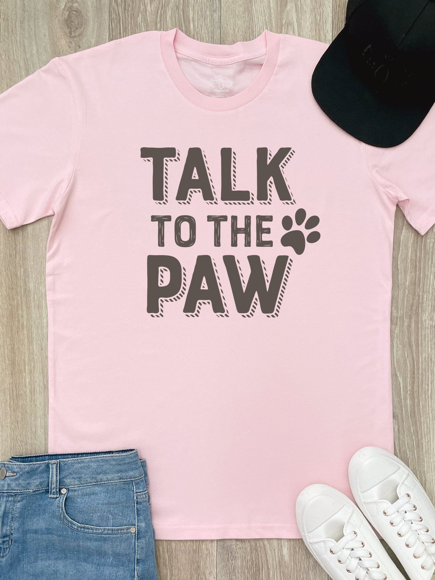 Talk To The Paw Essential Unisex Tee